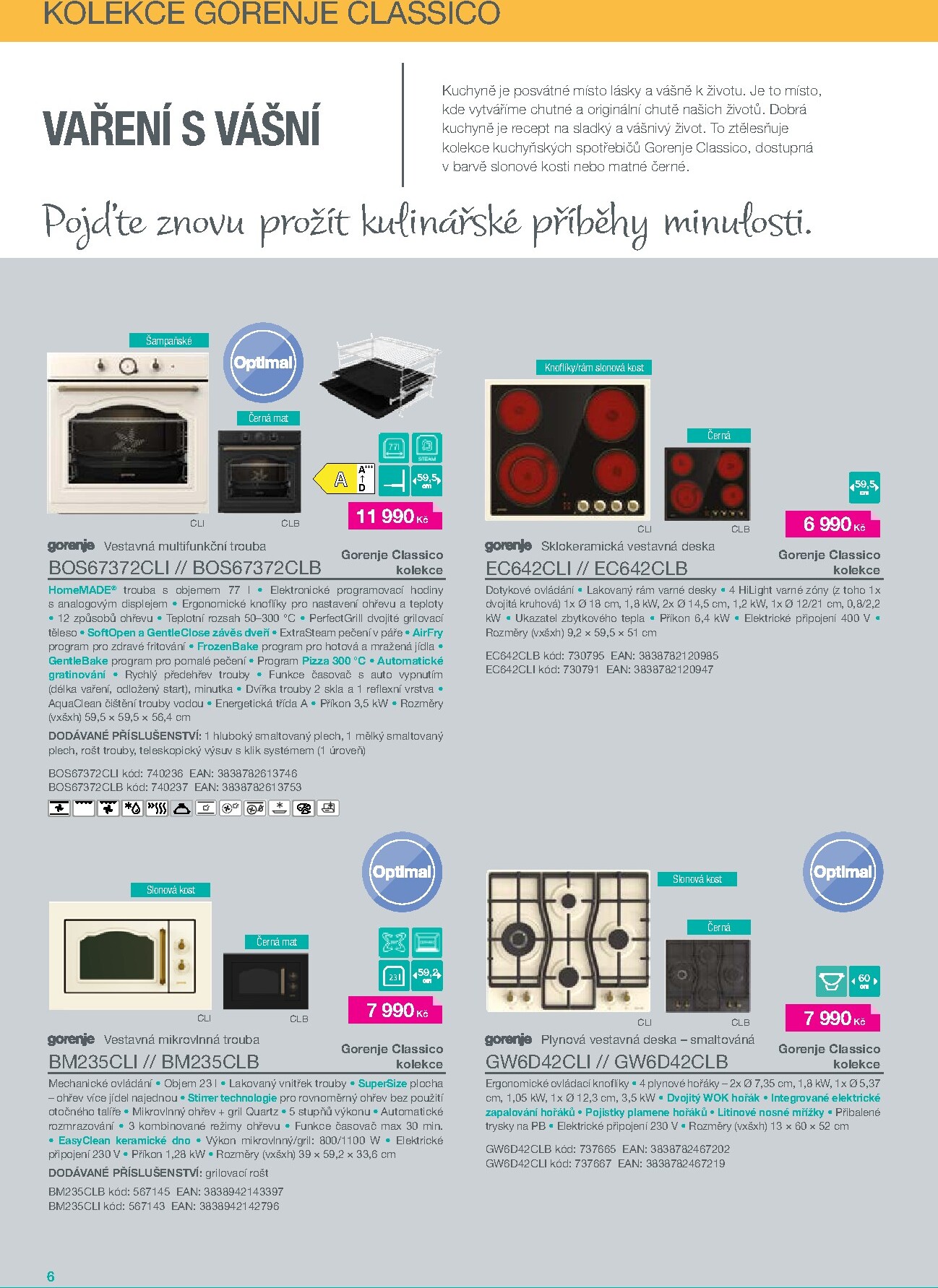 mobelix - Aktuální Möbelix - Gorenje leták platný od čtvrtka 01.01.2026 do čtvrtka 31.12.2026 - page: 6