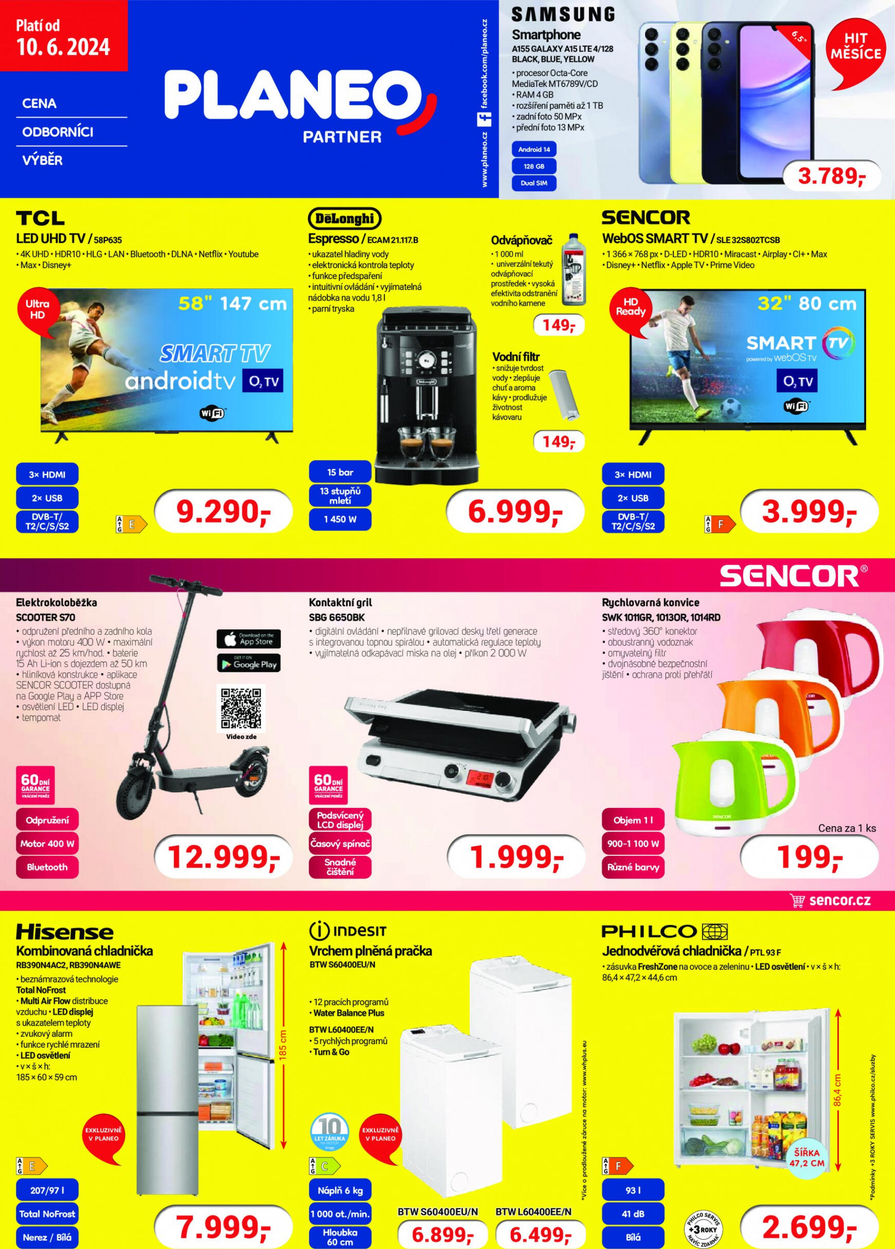 planeo-elektro - Leták Planeo aktuální 10.06. - 16.06.