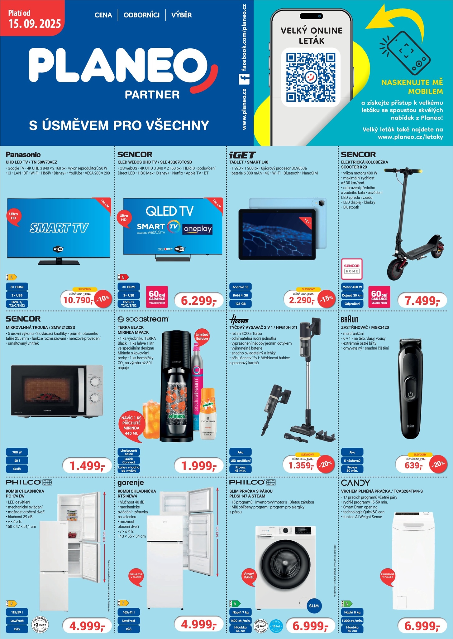 planeo-elektro - Leták Planeo od 15.09. do 21.09.