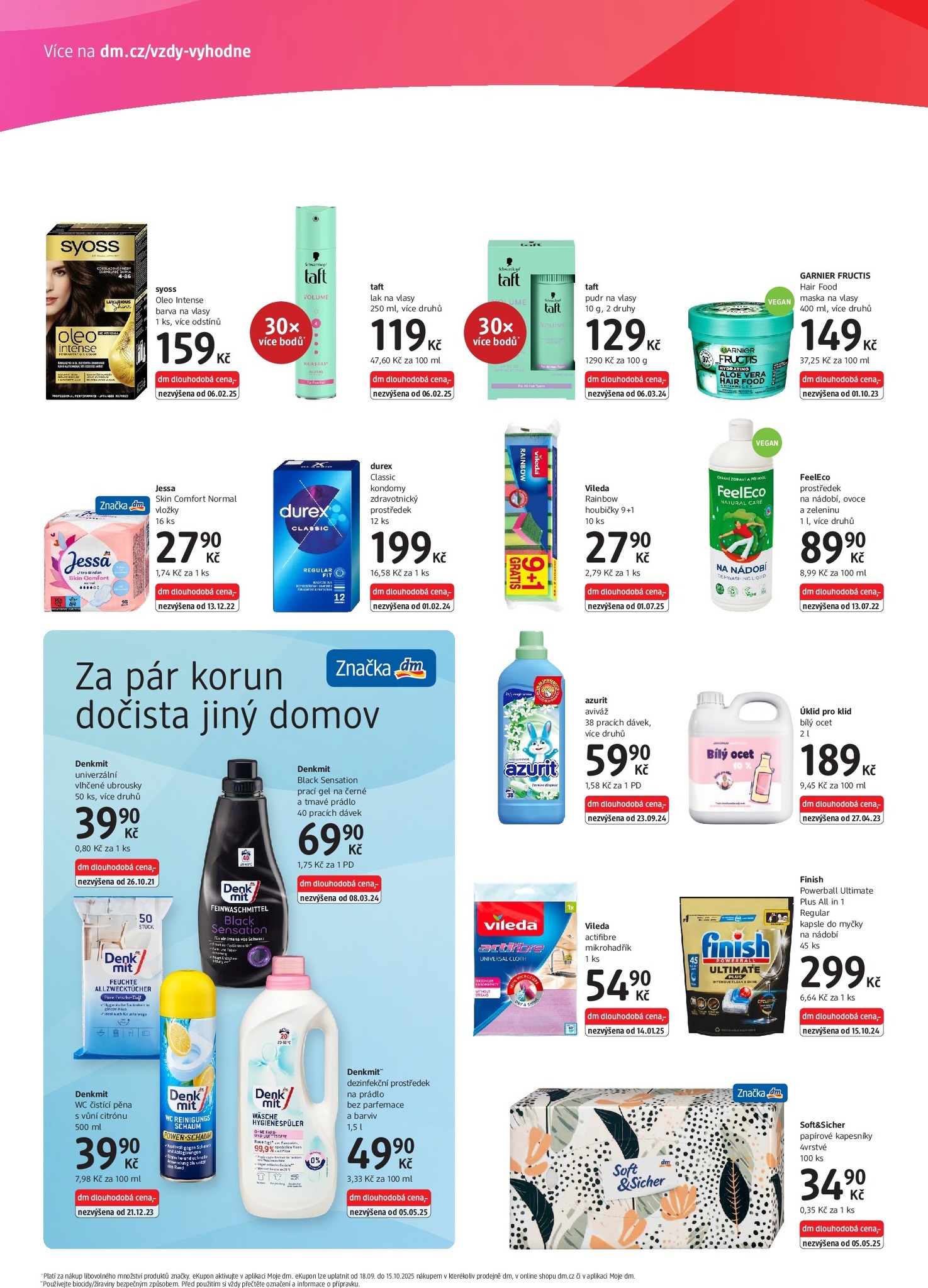 dm-drogerie - Leták dm drogerie - express od 18.09. do 30.09. - page: 2