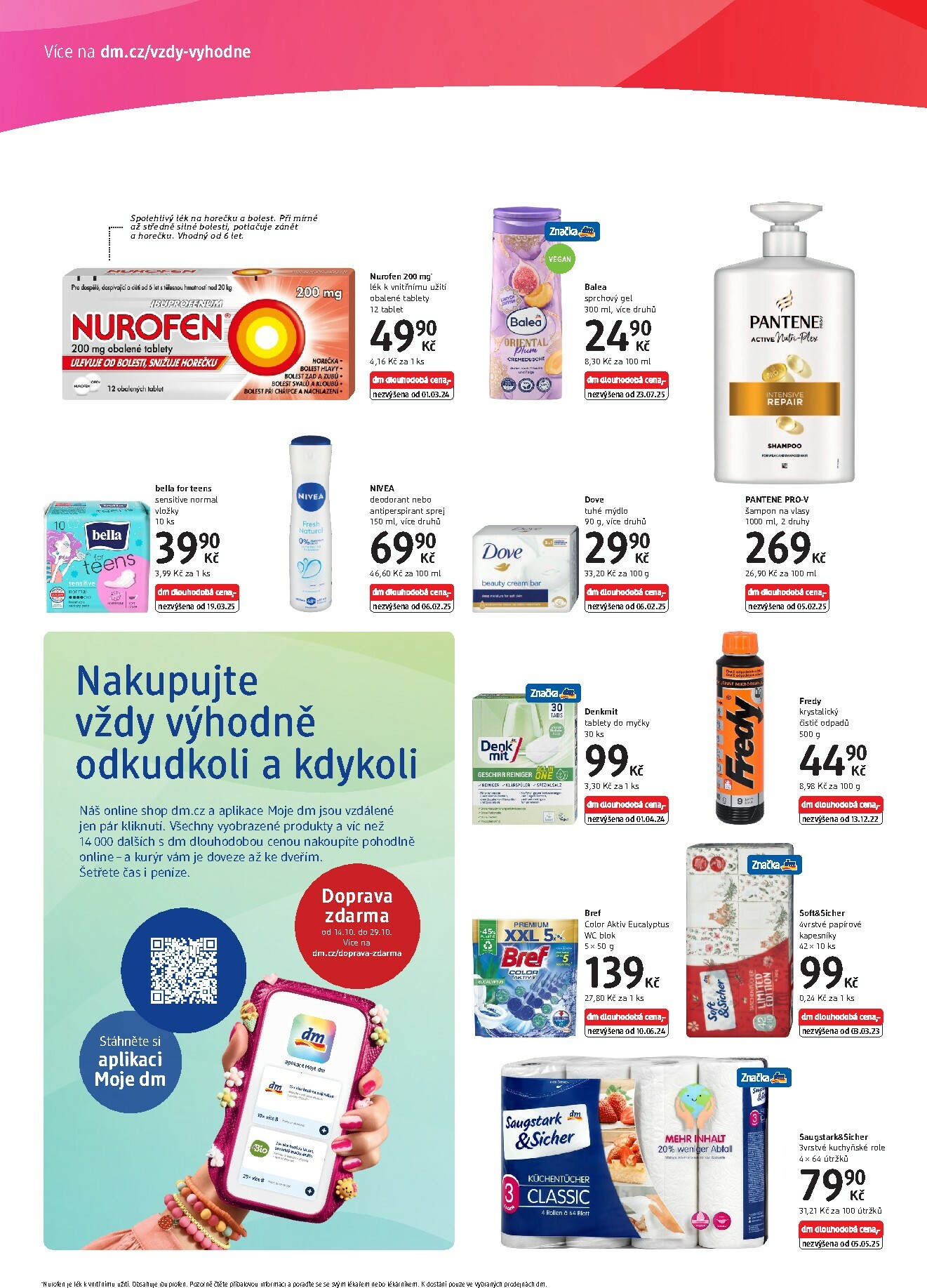 dm-drogerie - Aktuální leták dm drogerie - express od 16.10. do 31.10. - page: 2