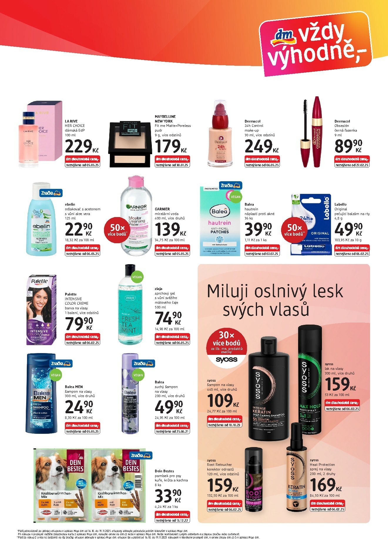 dm-drogerie - Aktuální leták dm drogerie - express od 16.10. do 31.10. - page: 3