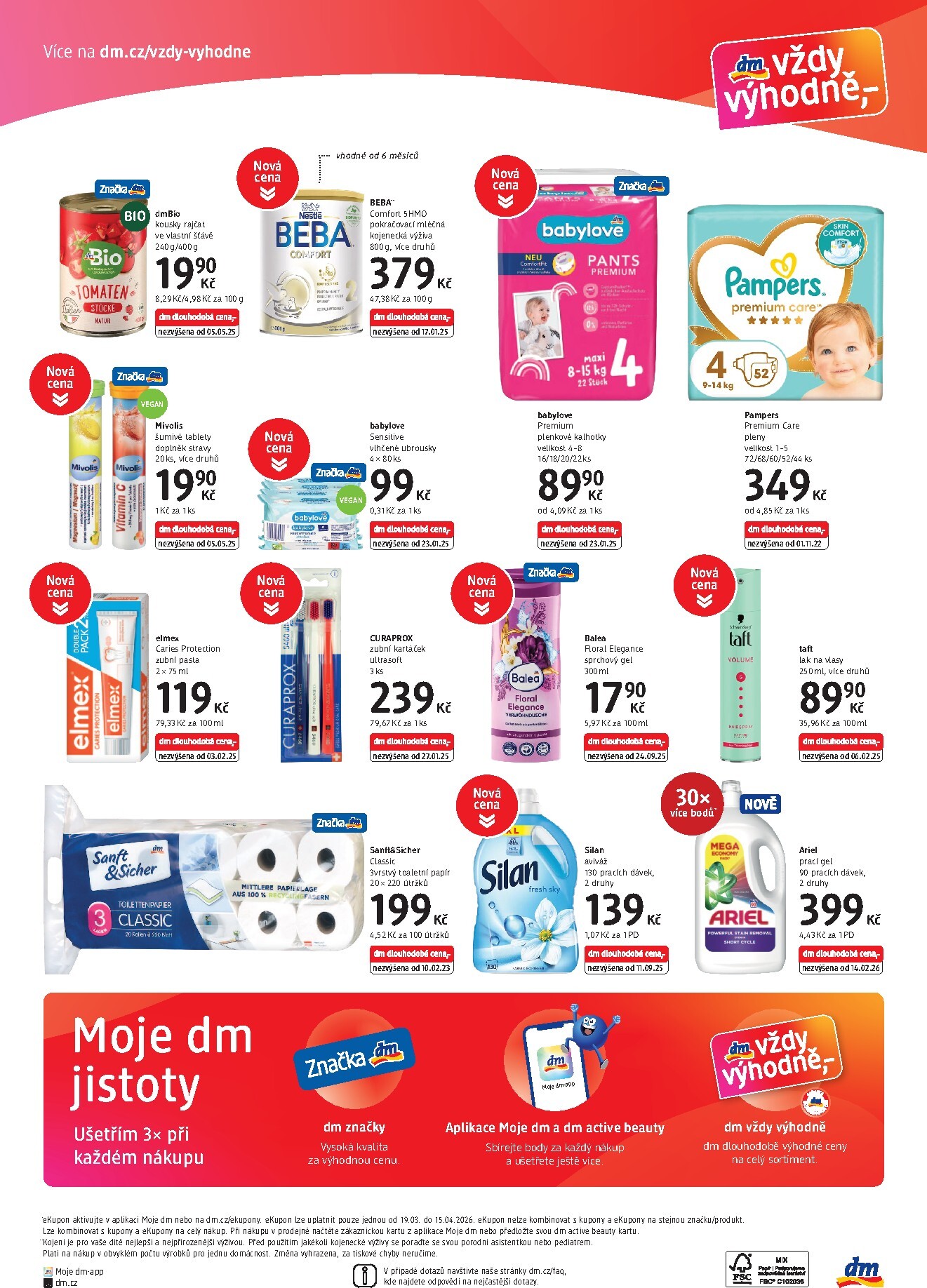 dm-drogerie - dm drogerie - express leták platný od čtvrtka 19.03.2026 do středy 01.04.2026 - page: 4