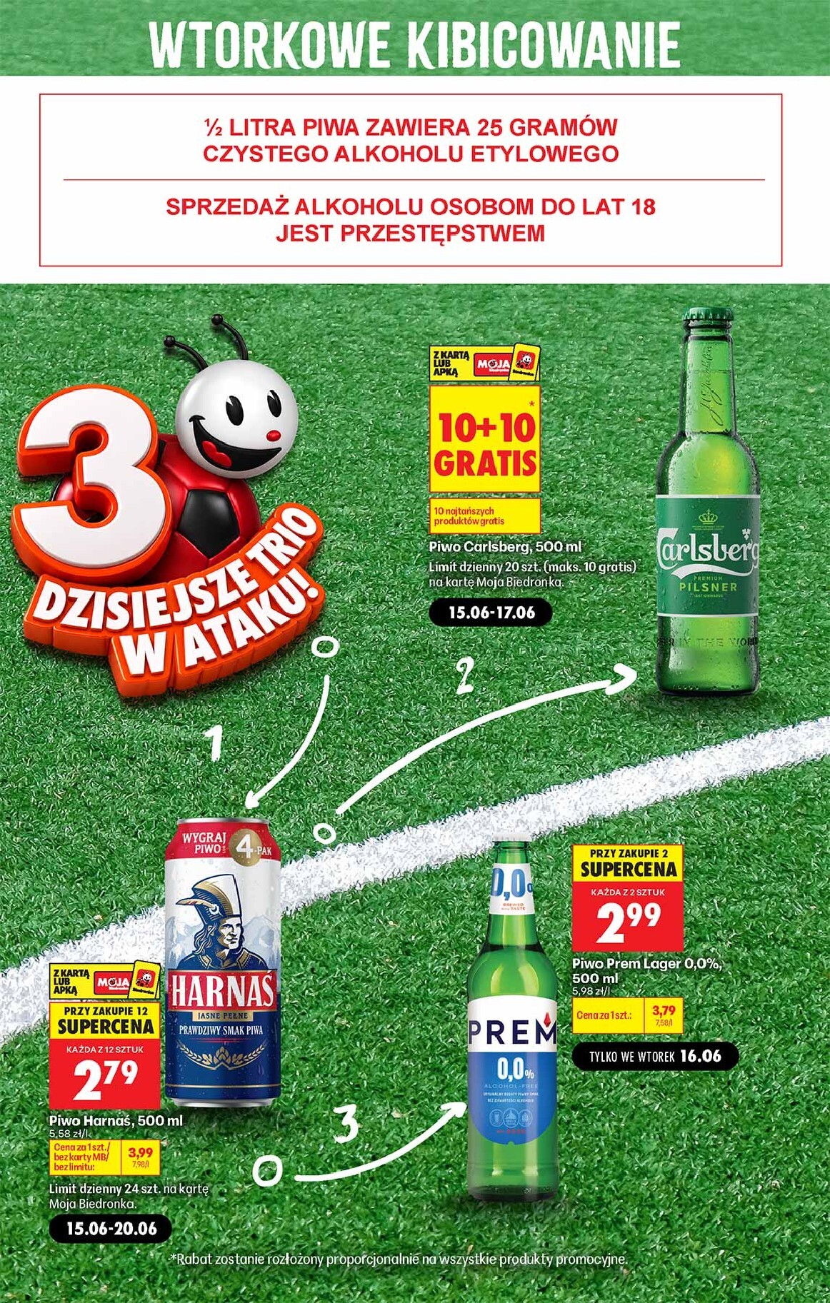 biedronka - Aktuální Biedronka - Football Oferty leták platný od pondělí 15.06.2026 do soboty 20.06.2026 - page: 2