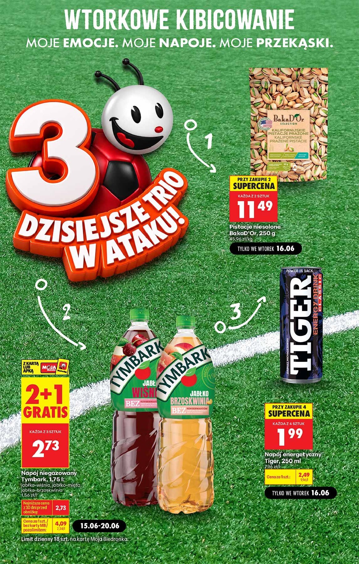 biedronka - Aktuální Biedronka - Football Oferty leták platný od pondělí 15.06.2026 do soboty 20.06.2026 - page: 3