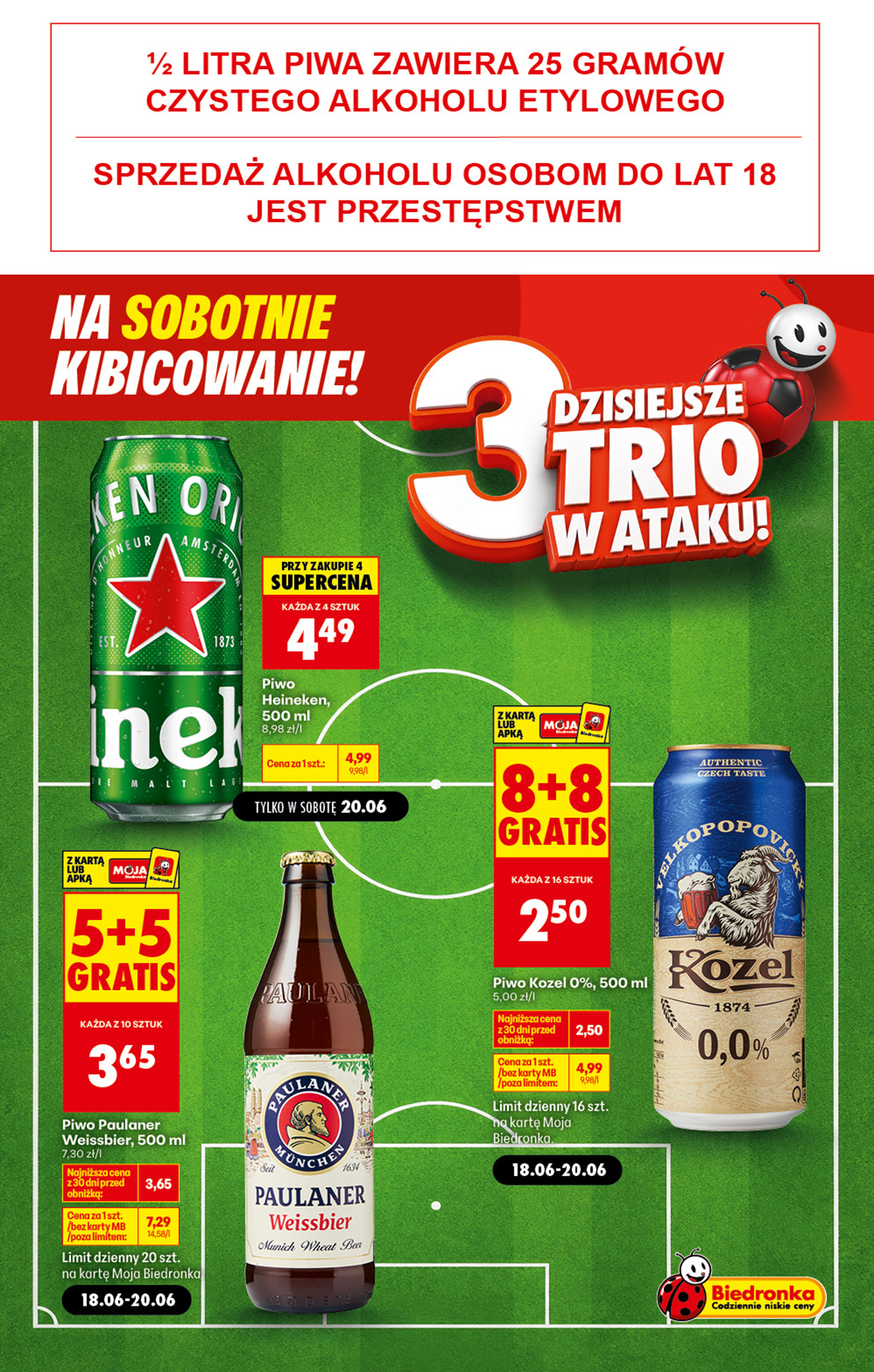 biedronka - Aktuální Biedronka - Sobotnie Kibicowanie leták platný od soboty 20.06.2026 - page: 2