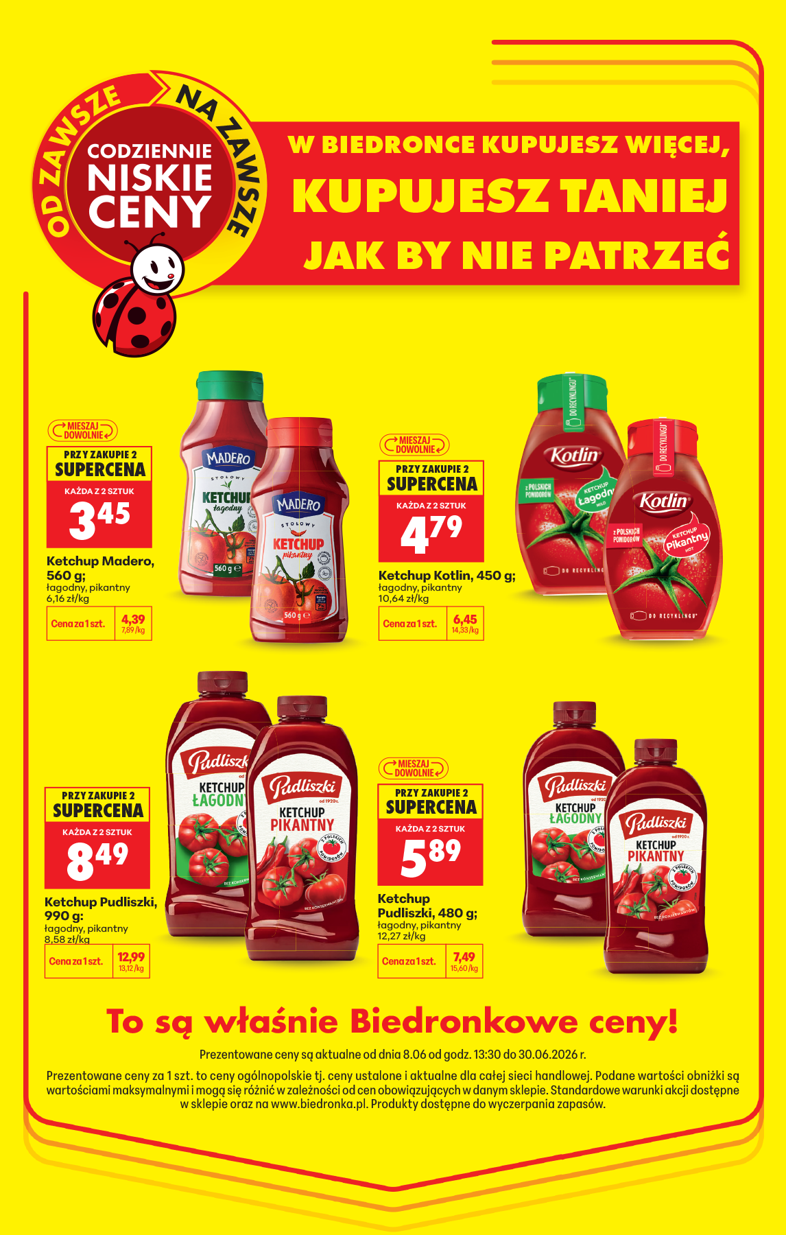 biedronka - Aktuální Biedronka leták platný od pondělí 22.06.2026 do soboty 27.06.2026 - page: 61
