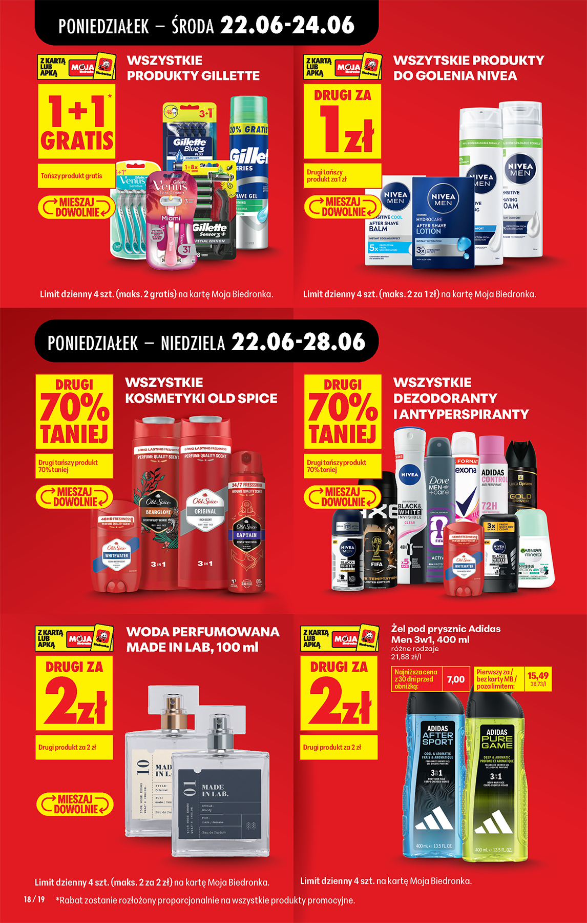 biedronka - Aktuální Biedronka leták platný od pondělí 22.06.2026 do soboty 27.06.2026 - page: 18