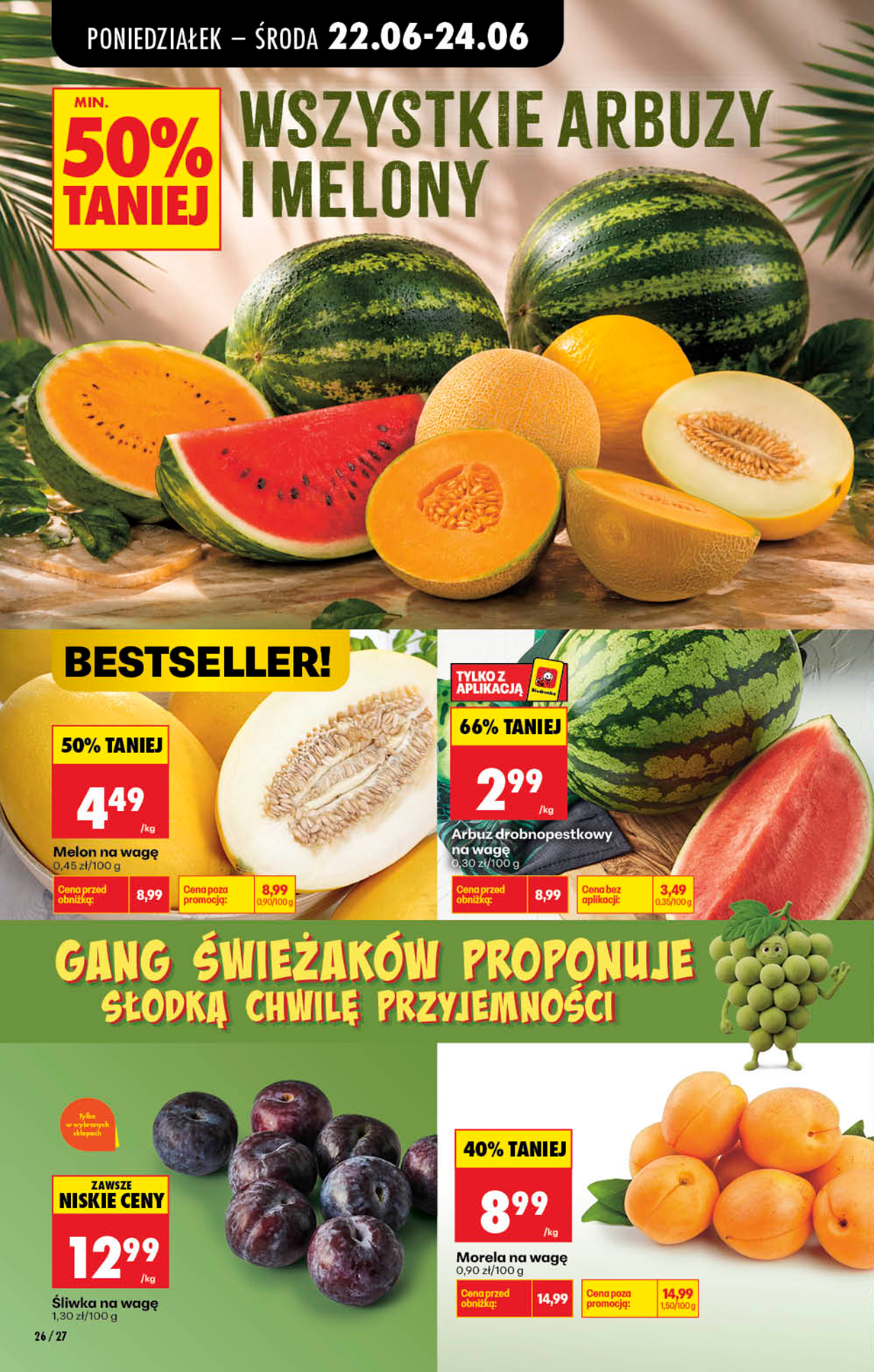 biedronka - Aktuální Biedronka leták platný od pondělí 22.06.2026 do soboty 27.06.2026 - page: 34
