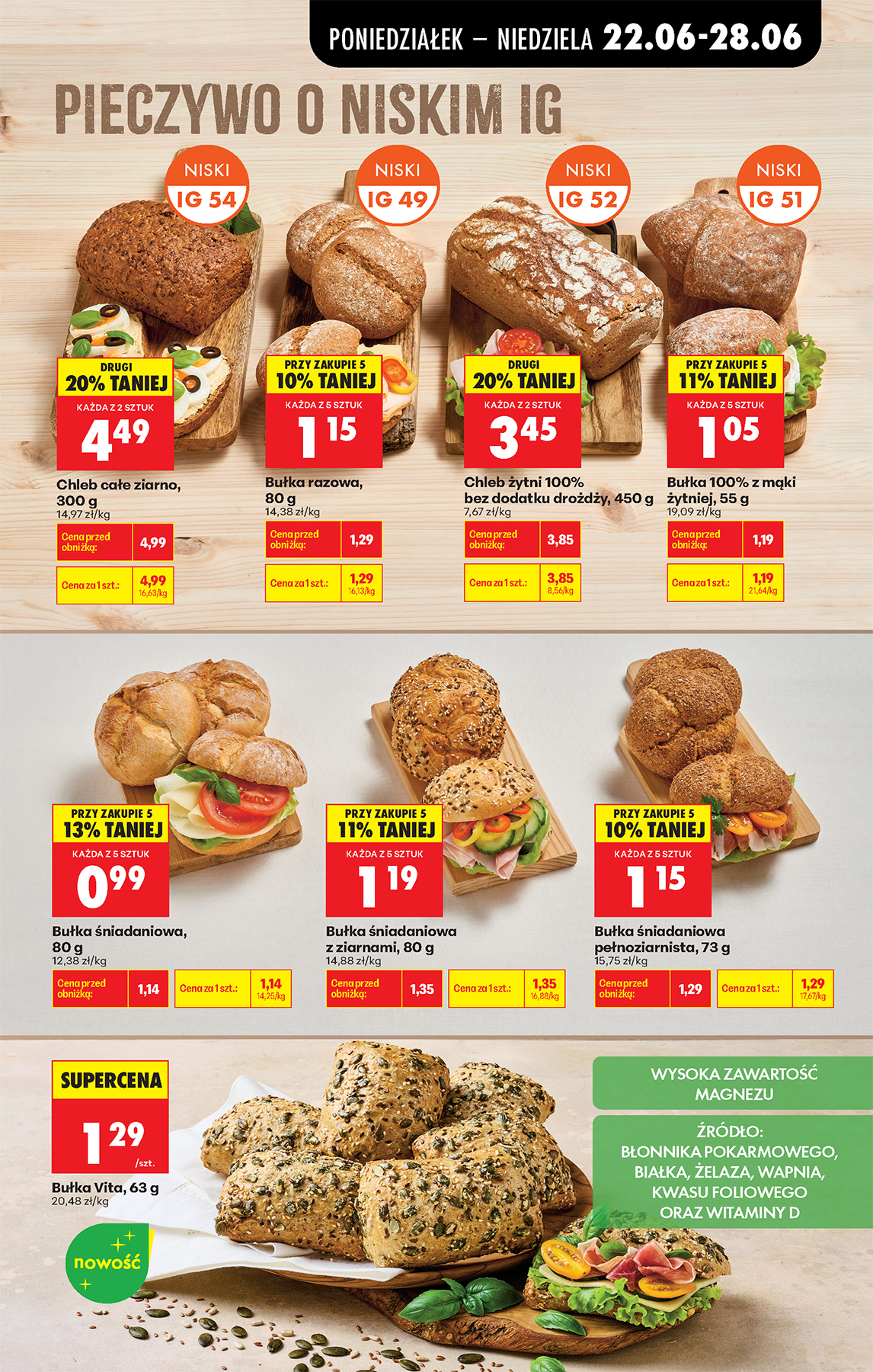 biedronka - Aktuální Biedronka leták platný od pondělí 22.06.2026 do soboty 27.06.2026 - page: 45