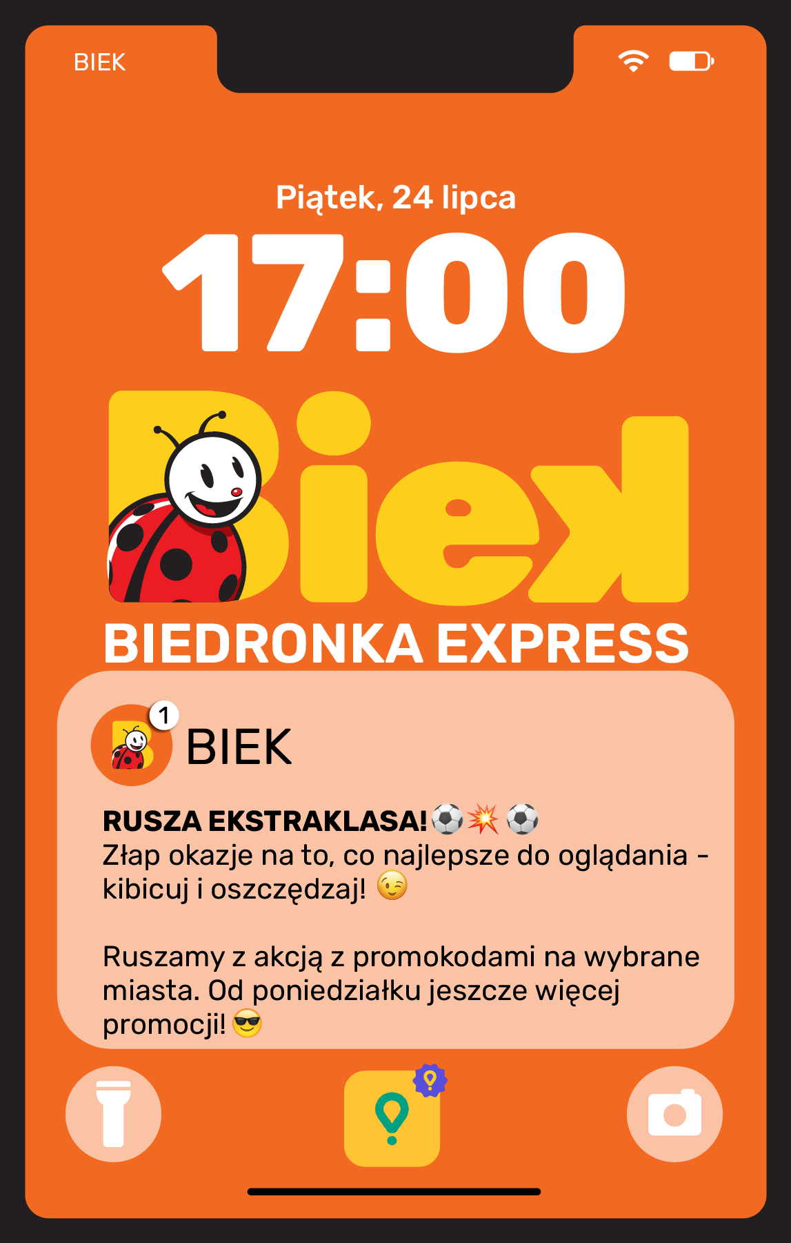 biedronka - Aktuální Biedronka - BIEK leták platný od pátku 24.07.2026 do neděle 26.07.2026