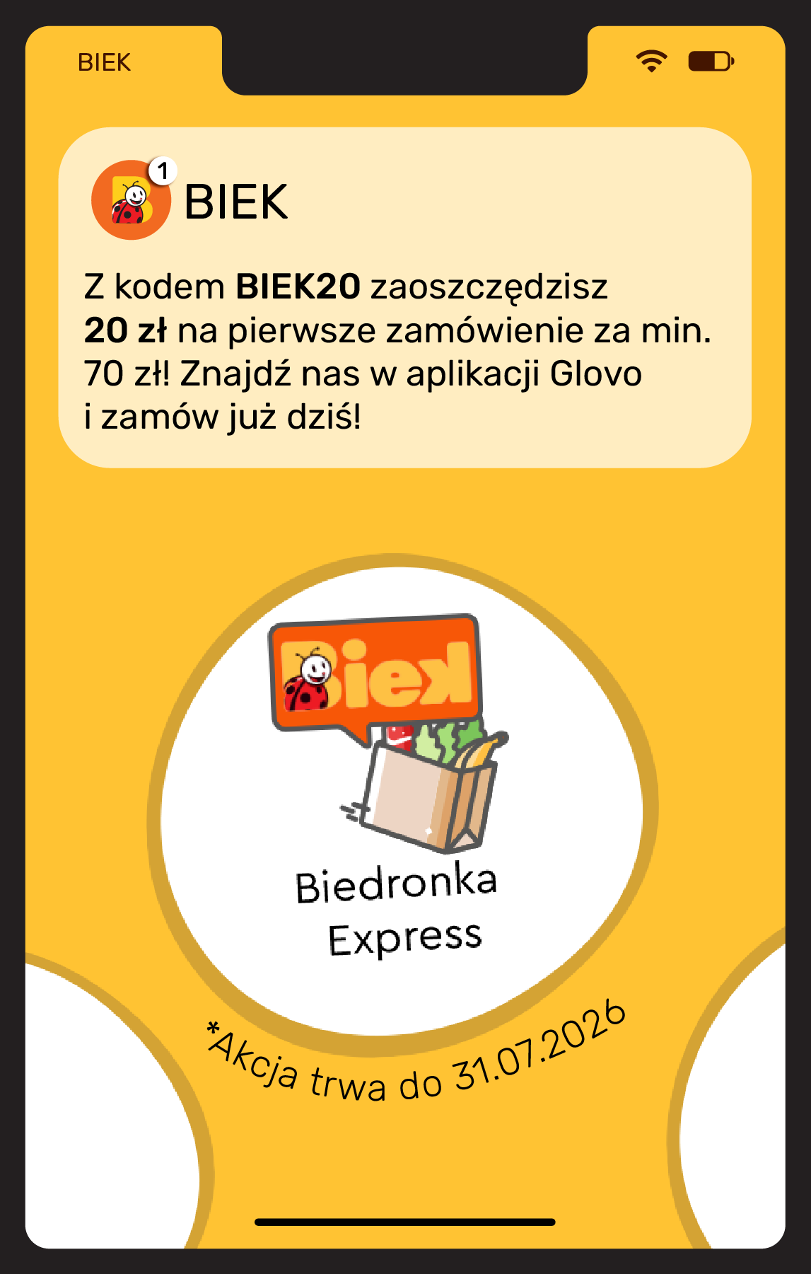 biedronka - Aktuální Biedronka - BIEK leták platný od pátku 24.07.2026 do neděle 26.07.2026 - page: 19
