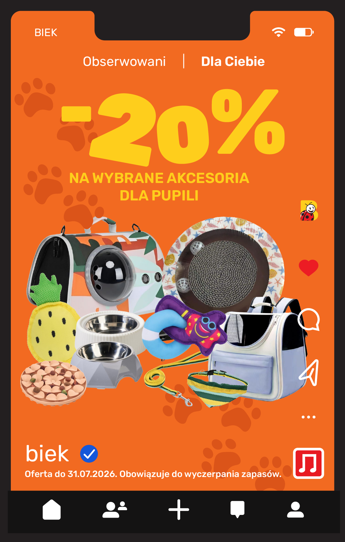 biedronka - Aktuální Biedronka - BIEK leták platný od pátku 24.07.2026 do neděle 26.07.2026 - page: 16