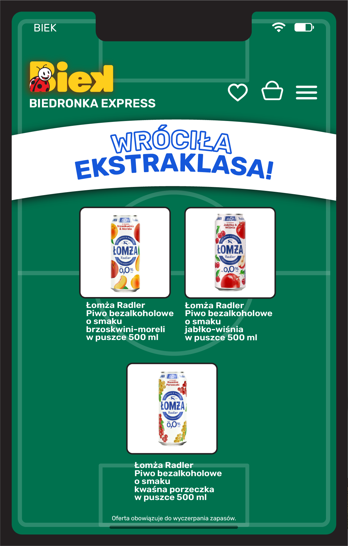 biedronka - Aktuální Biedronka - BIEK leták platný od pátku 24.07.2026 do neděle 26.07.2026 - page: 12