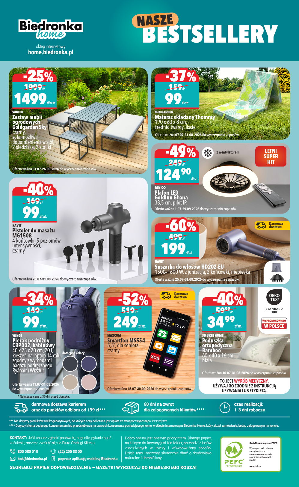 biedronka - Aktuální Biedronka - Home leták platný od soboty 25.07.2026 do pondělí 31.08.2026 - page: 6