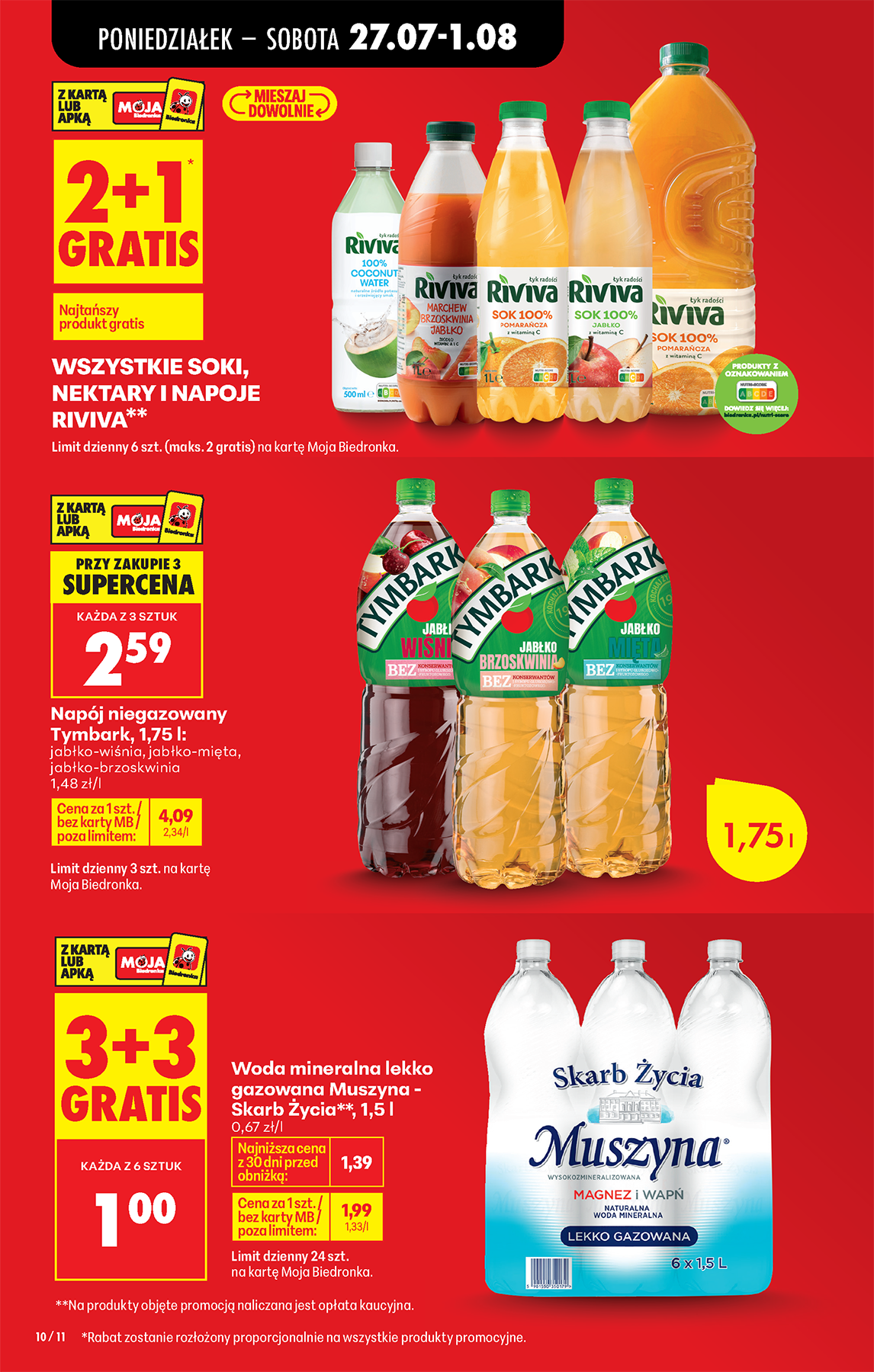 biedronka - Aktuální Biedronka leták platný od pondělí 27.07.2026 do soboty 01.08.2026 - page: 12