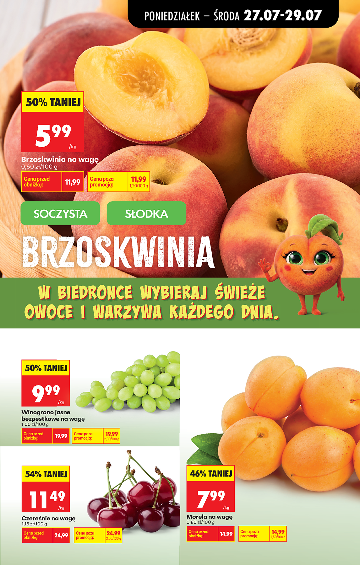 biedronka - Aktuální Biedronka leták platný od pondělí 27.07.2026 do soboty 01.08.2026 - page: 26