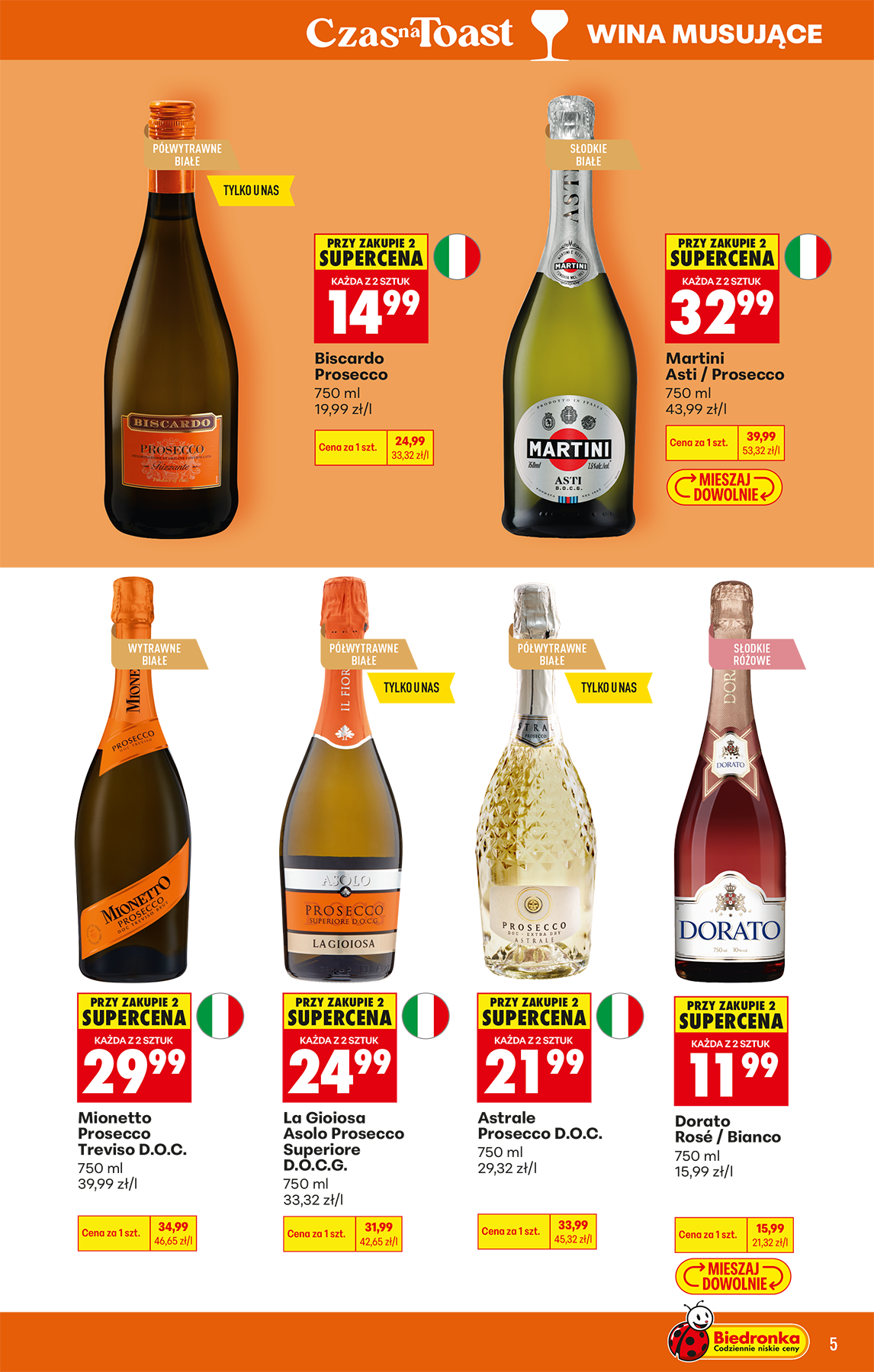 biedronka - Aktuální Biedronka - Czas na toast leták platný od pondělí 27.07.2026 do soboty 08.08.2026 - page: 5