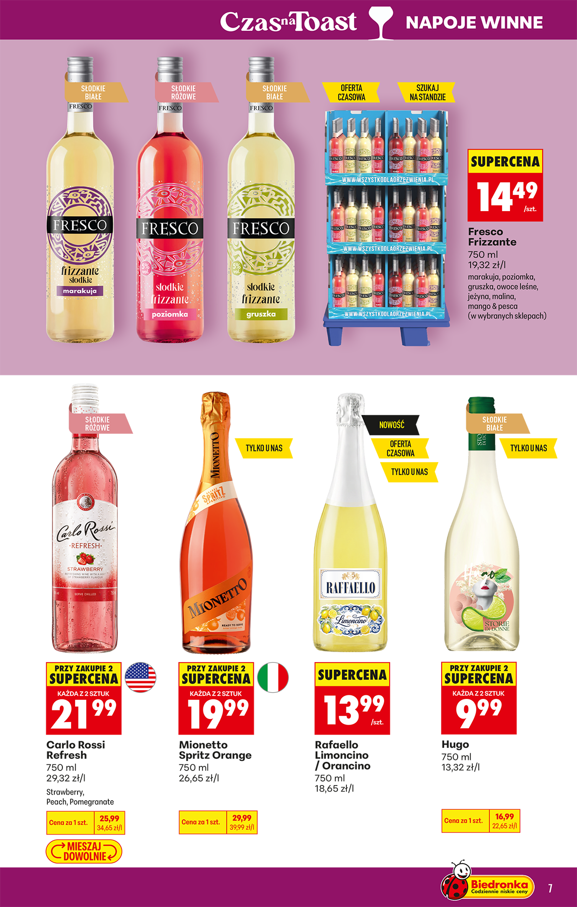 biedronka - Aktuální Biedronka - Czas na toast leták platný od pondělí 27.07.2026 do soboty 08.08.2026 - page: 7