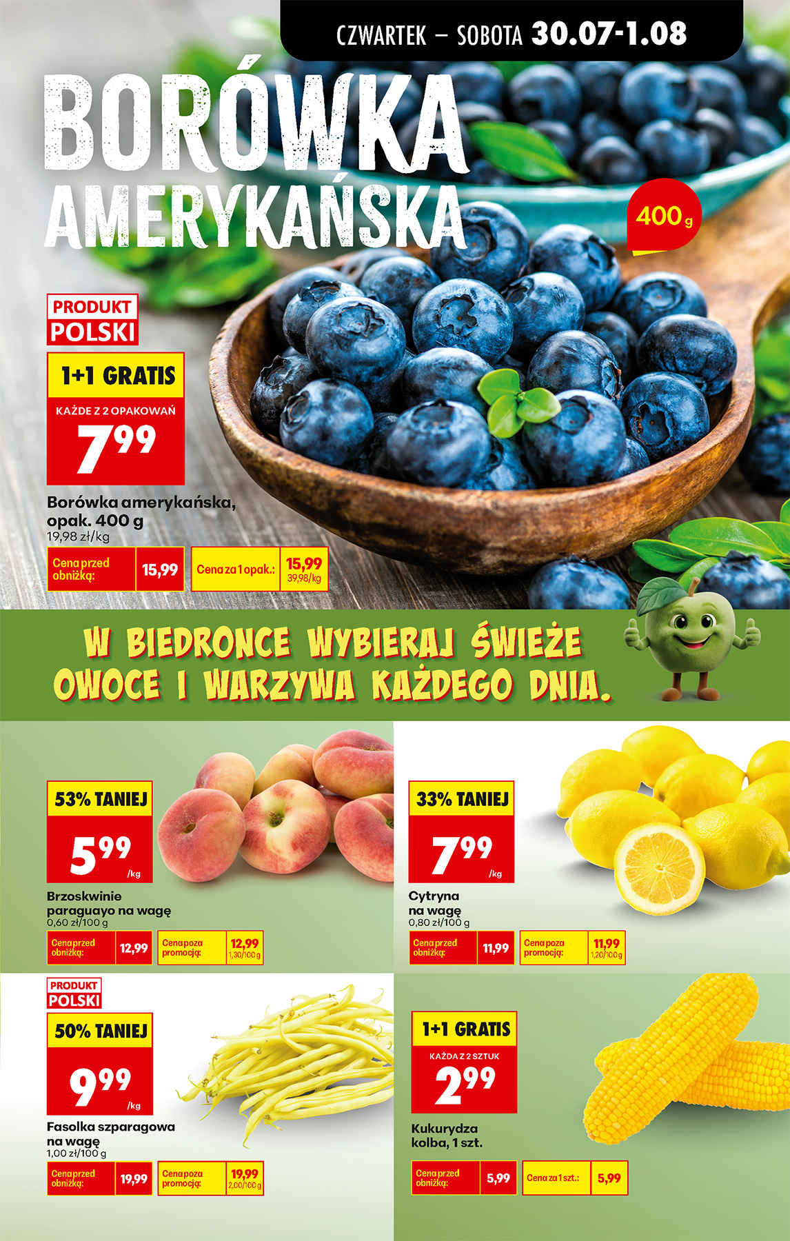biedronka - Aktuální Biedronka leták platný od čtvrtka 30.07.2026 do středy 05.08.2026 - page: 23