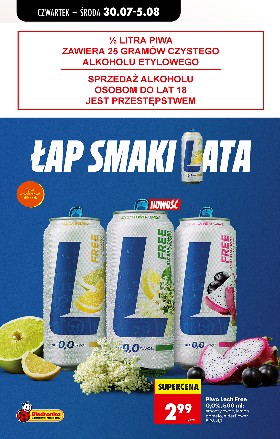 biedronka - Aktuální Biedronka leták platný od čtvrtka 30.07.2026 do středy 05.08.2026 - page: 66