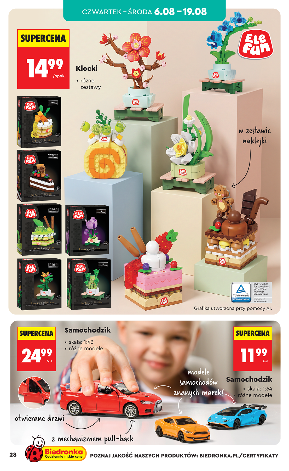 biedronka - Biedronka - Hity i inspiracje leták na příští týden od pondělí 03.08.2026 do soboty 15.08.2026 - page: 28