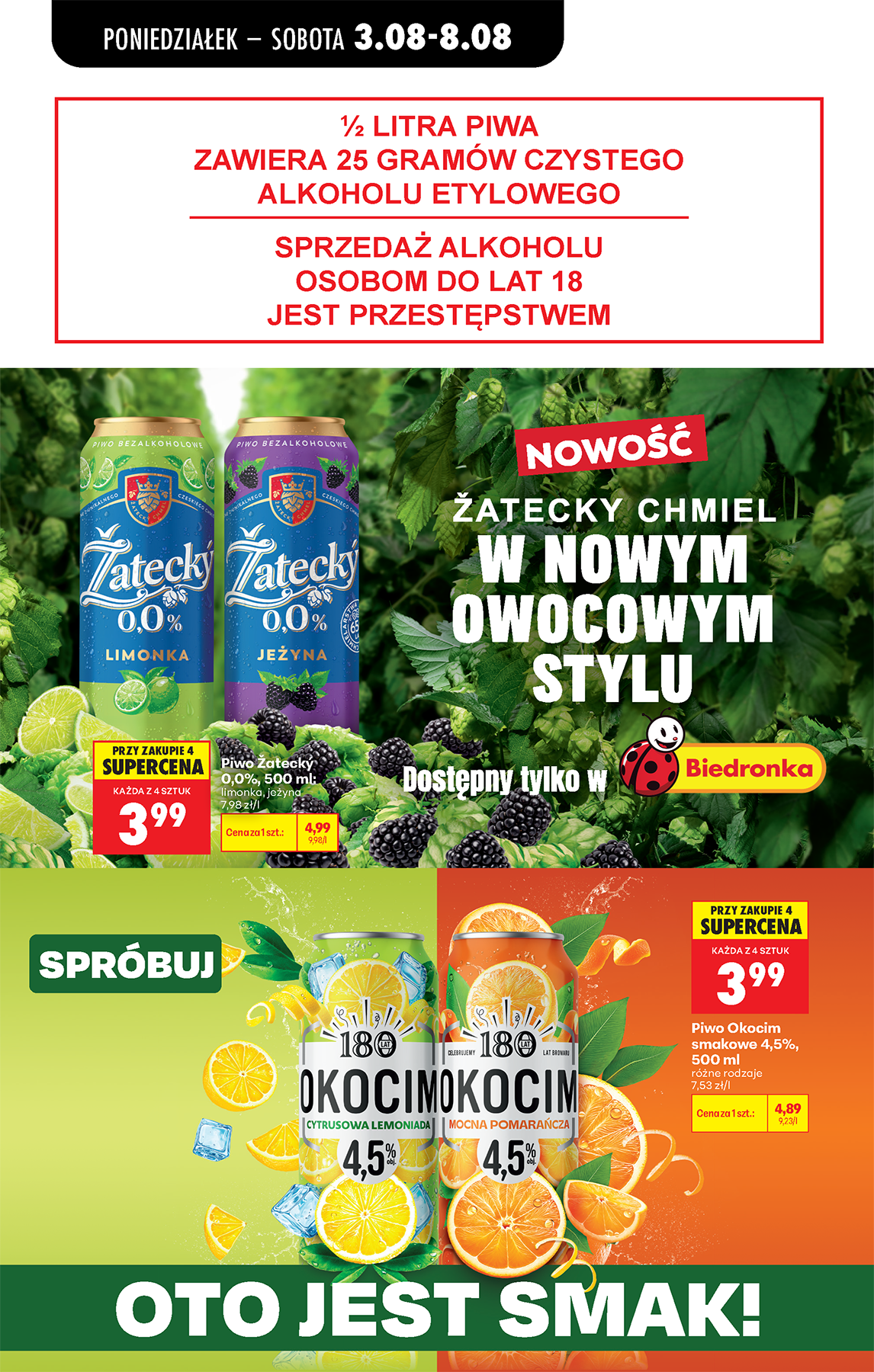biedronka - Aktuální Biedronka leták platný od pondělí 03.08.2026 do pondělí 31.08.2026 - page: 65