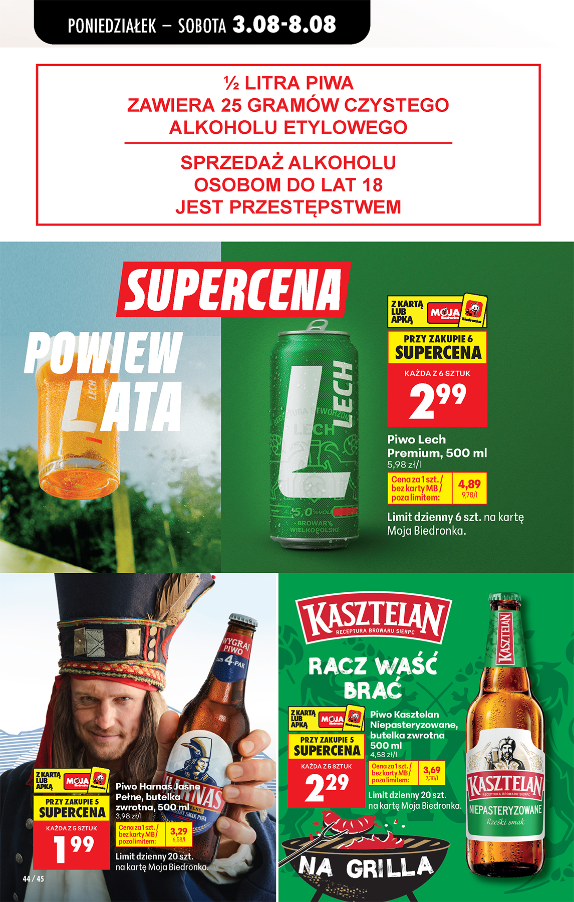 biedronka - Aktuální Biedronka leták platný od pondělí 03.08.2026 do pondělí 31.08.2026 - page: 62