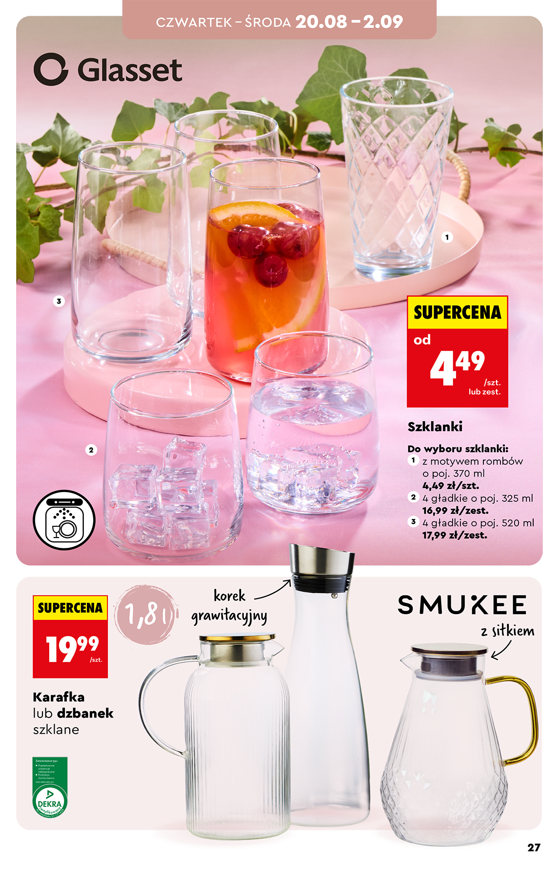 biedronka - Biedronka - Hity i inspiracje leták na příští týden od čtvrtka 20.08.2026 do středy 02.09.2026 - page: 27