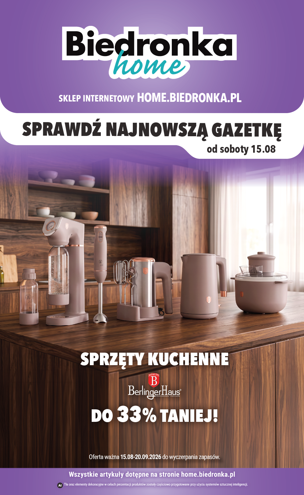 biedronka - Aktuální Biedronka leták platný od soboty 15.08.2026 do neděle 20.09.2026
