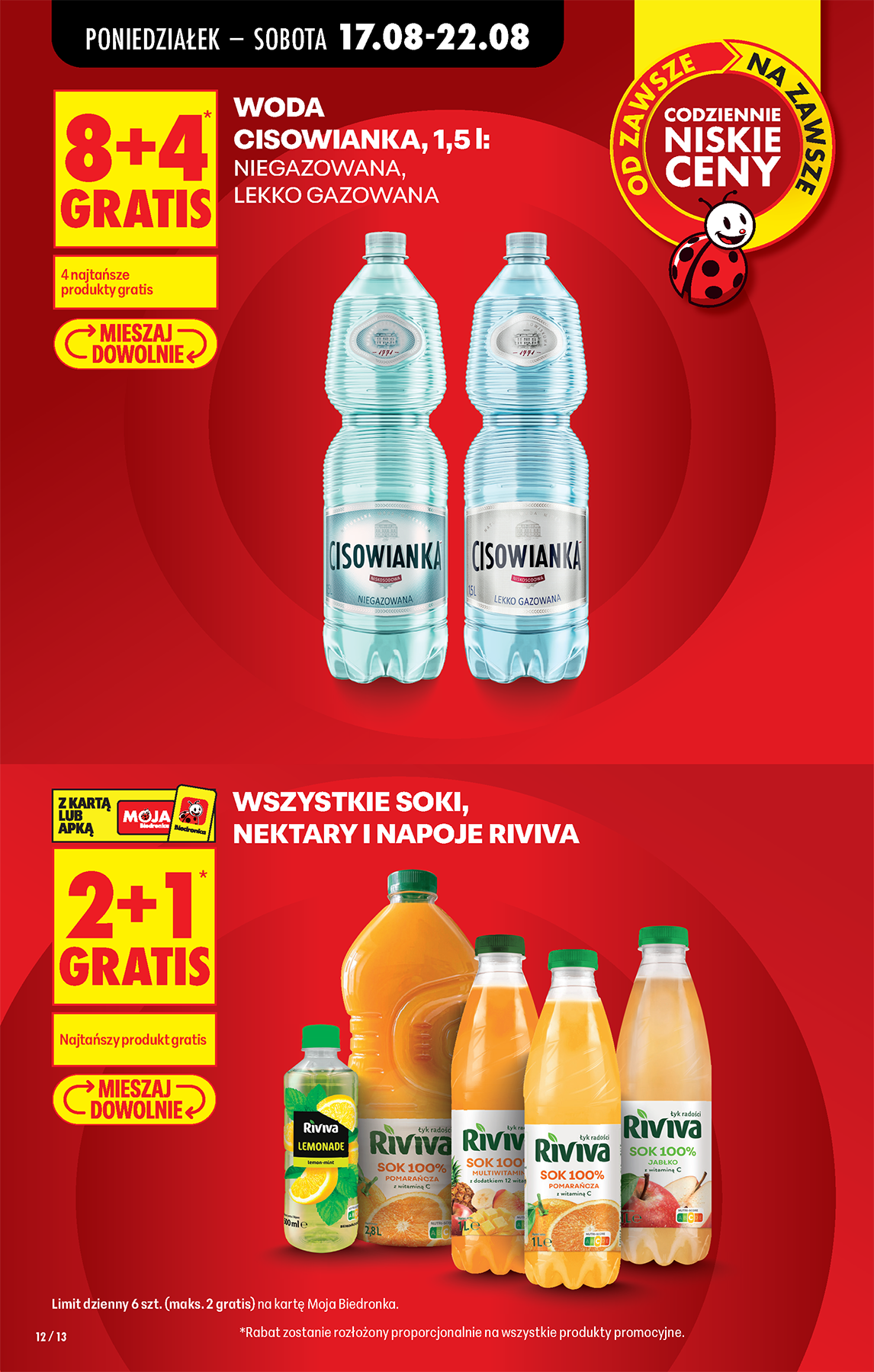 biedronka - Aktuální Biedronka leták platný od pondělí 17.08.2026 do pondělí 31.08.2026 - page: 12