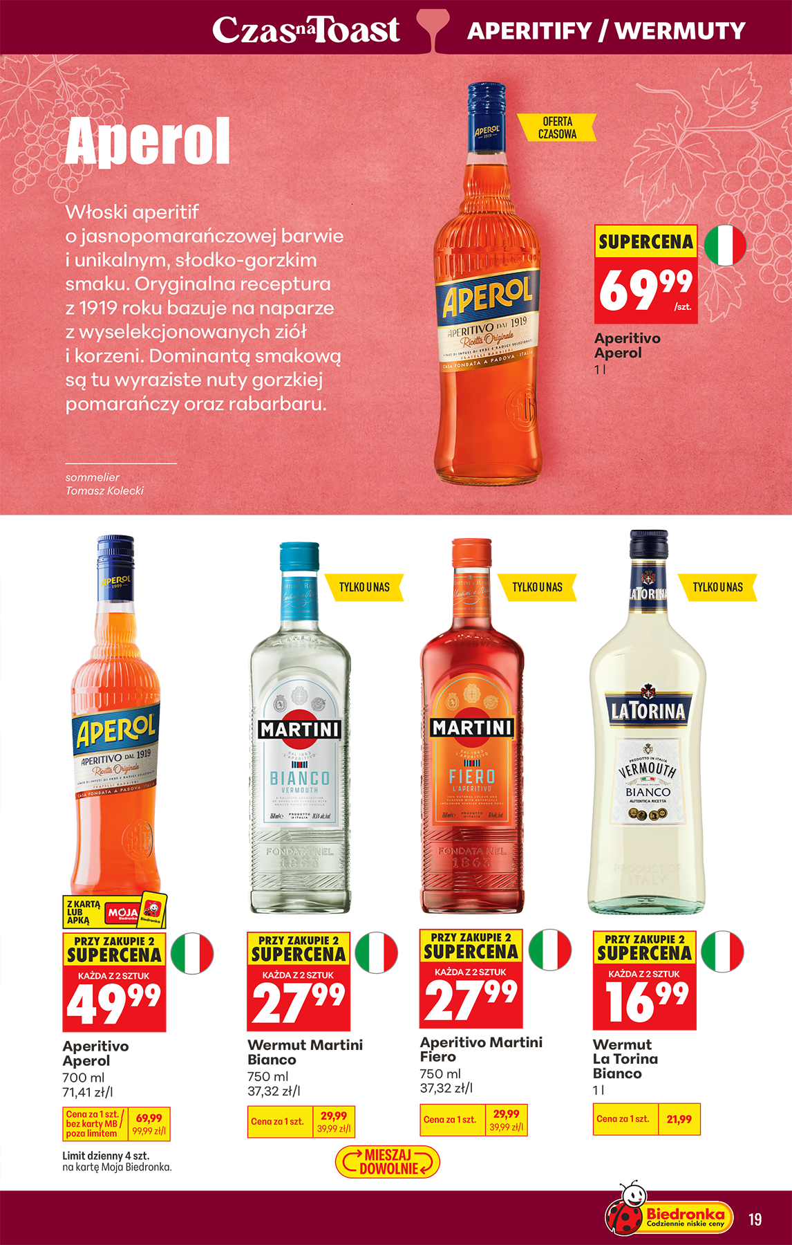 biedronka - Aktuální Biedronka - Alkohol leták platný od pondělí 24.08.2026 do soboty 05.09.2026 - page: 21