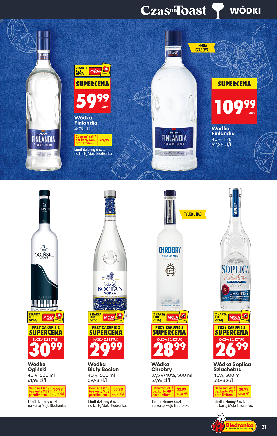biedronka - Aktuální Biedronka - Alkohol leták platný od pondělí 24.08.2026 do soboty 05.09.2026 - page: 23
