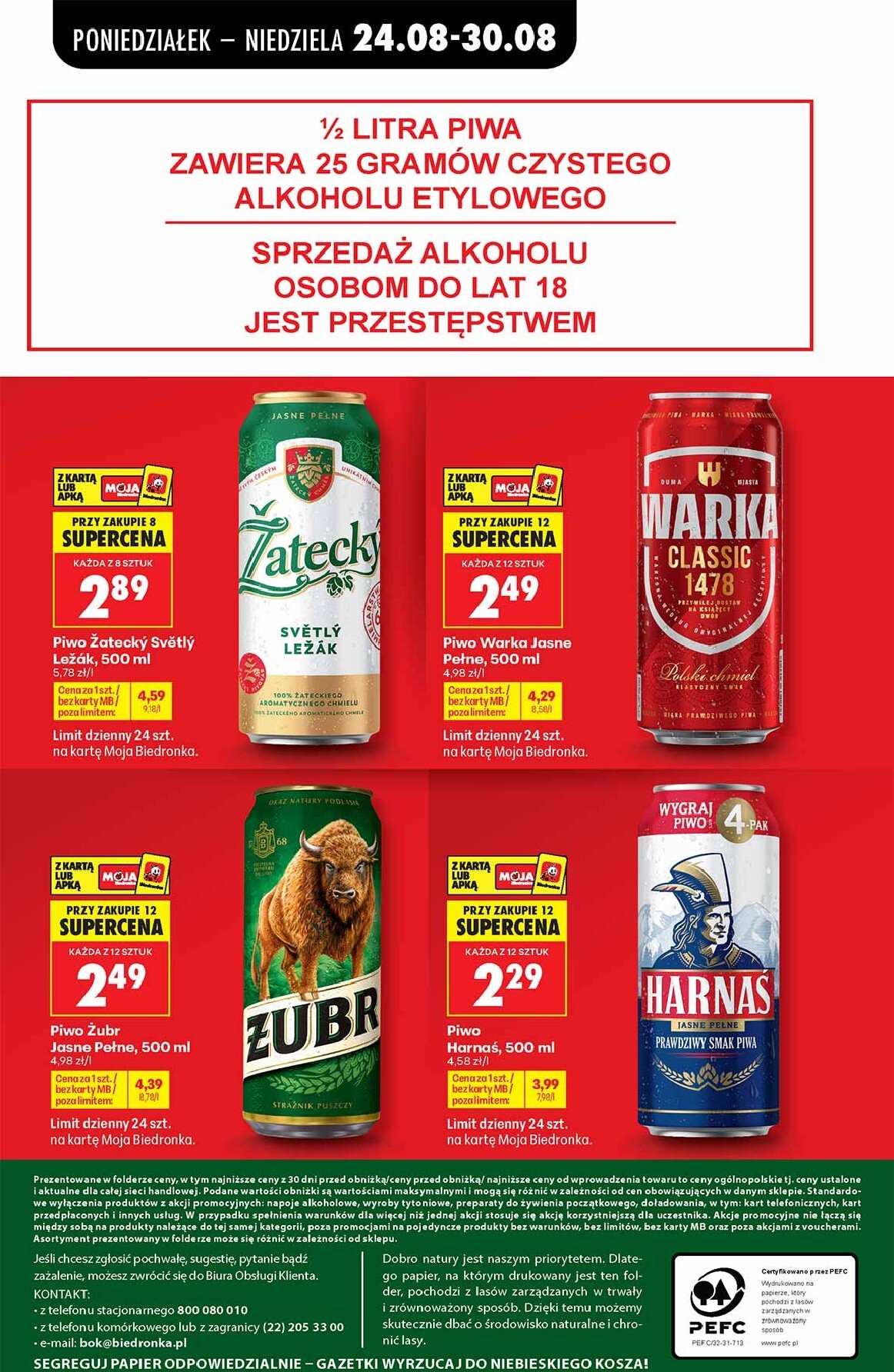 biedronka - Aktuální Biedronka leták platný od pondělí 24.08.2026 do soboty 29.08.2026 - page: 64