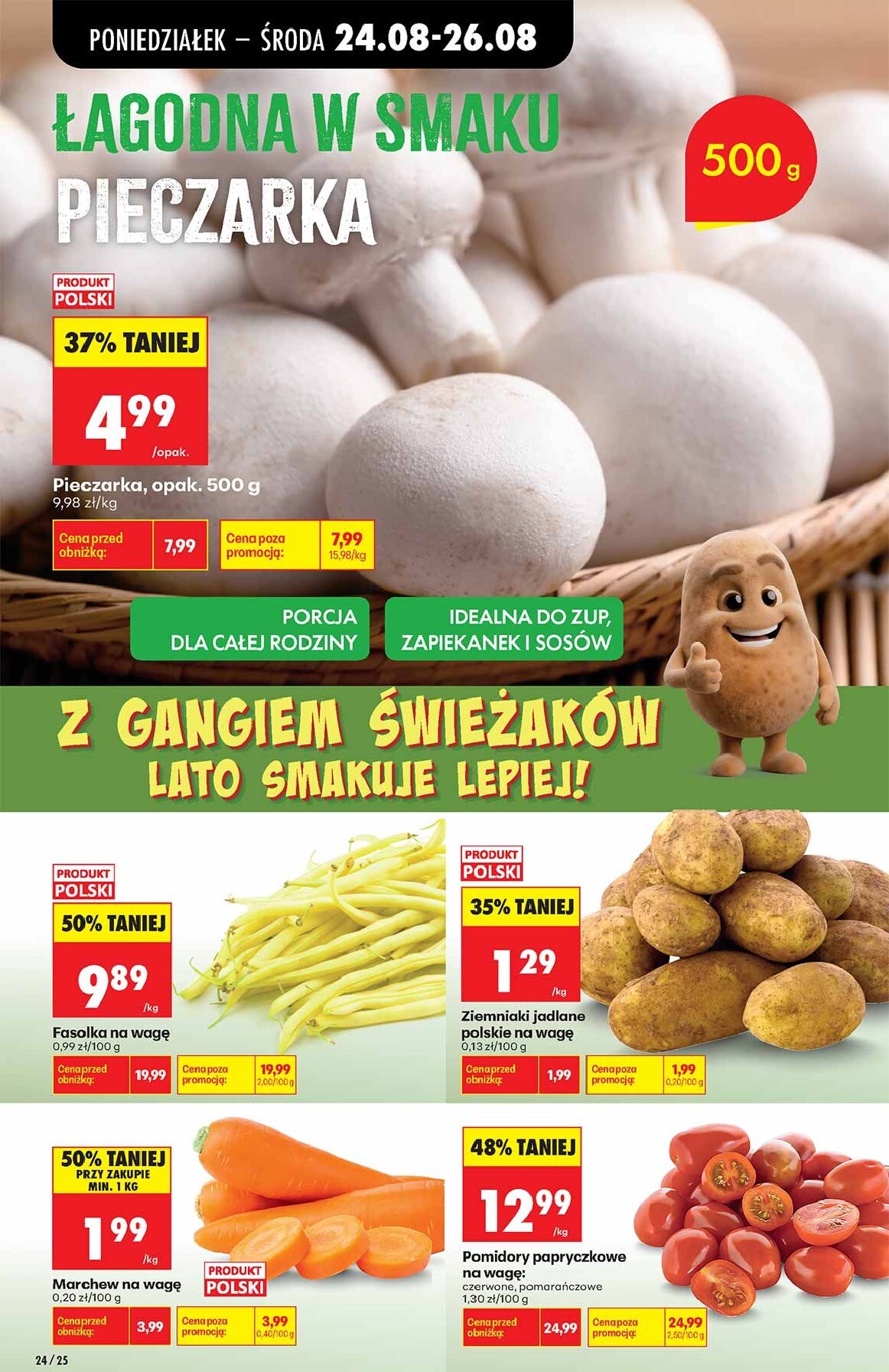 biedronka - Aktuální Biedronka leták platný od pondělí 24.08.2026 do soboty 29.08.2026 - page: 24