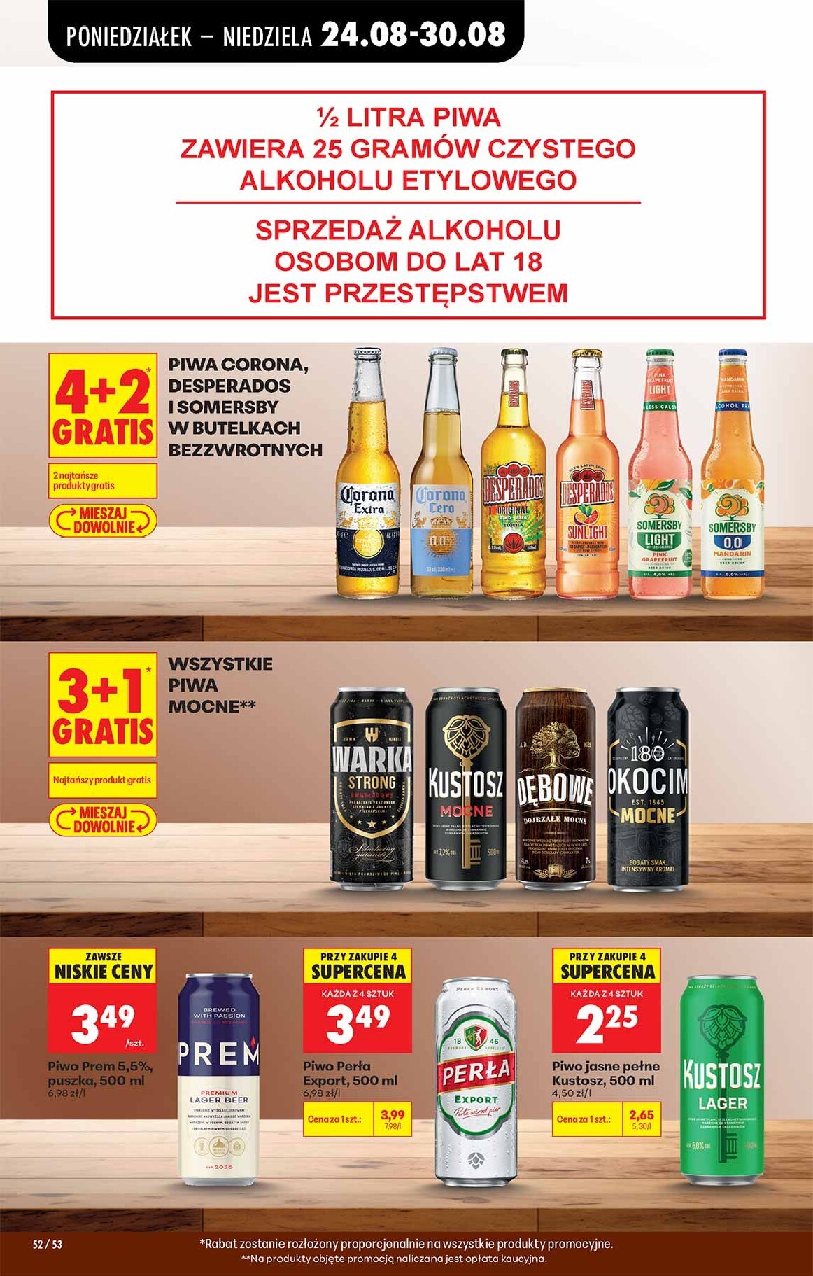 biedronka - Aktuální Biedronka leták platný od pondělí 24.08.2026 do soboty 29.08.2026 - page: 52