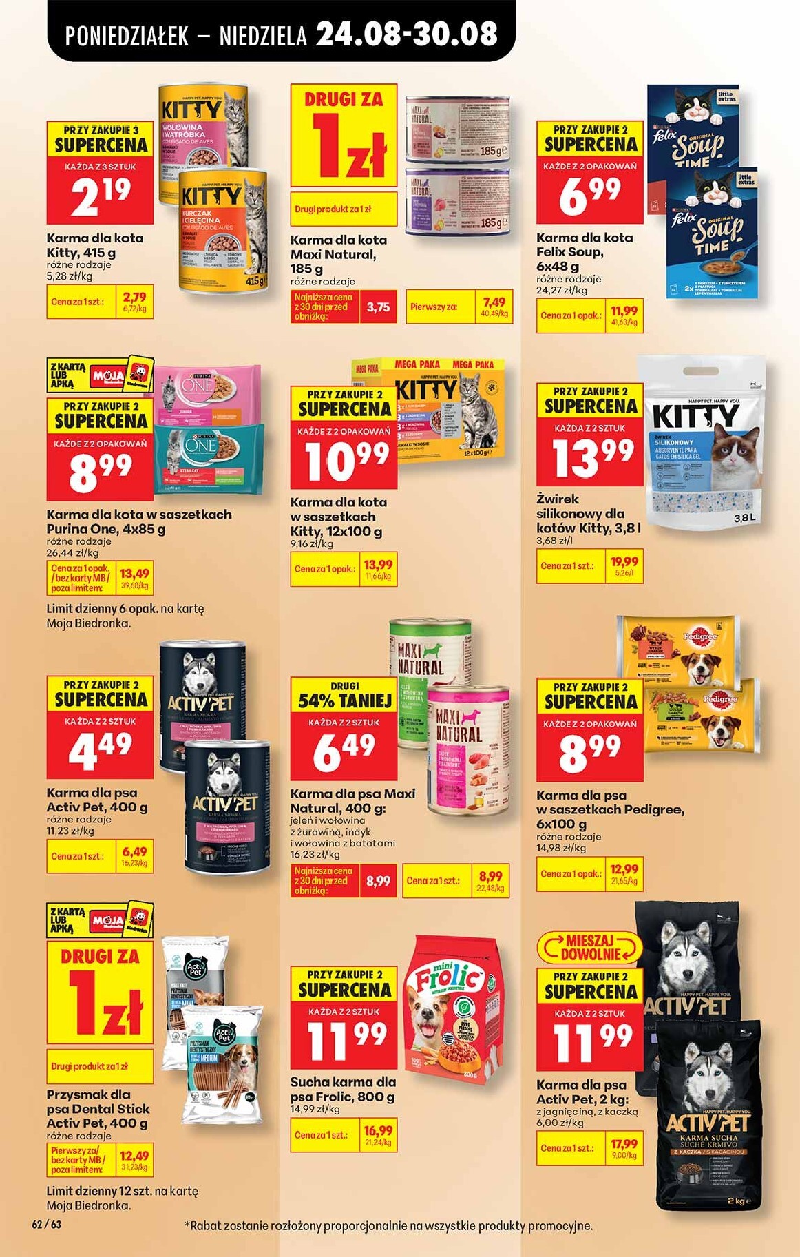 biedronka - Aktuální Biedronka leták platný od pondělí 24.08.2026 do soboty 29.08.2026 - page: 62