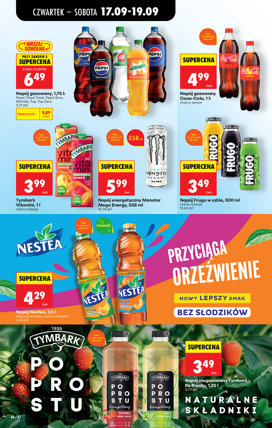 biedronka - Aktuální Biedronka - Od czwartku do soboty leták platný od čtvrtka 17.09.2026 do soboty 19.09.2026 - page: 66