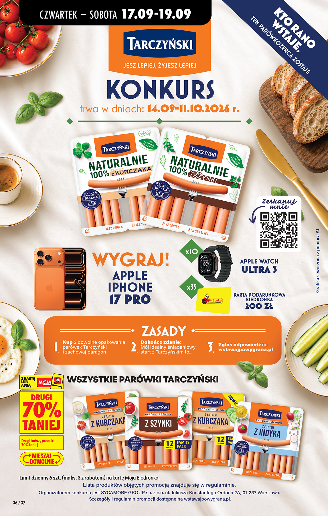 biedronka - Aktuální Biedronka - Od czwartku do soboty leták platný od čtvrtka 17.09.2026 do soboty 19.09.2026 - page: 54
