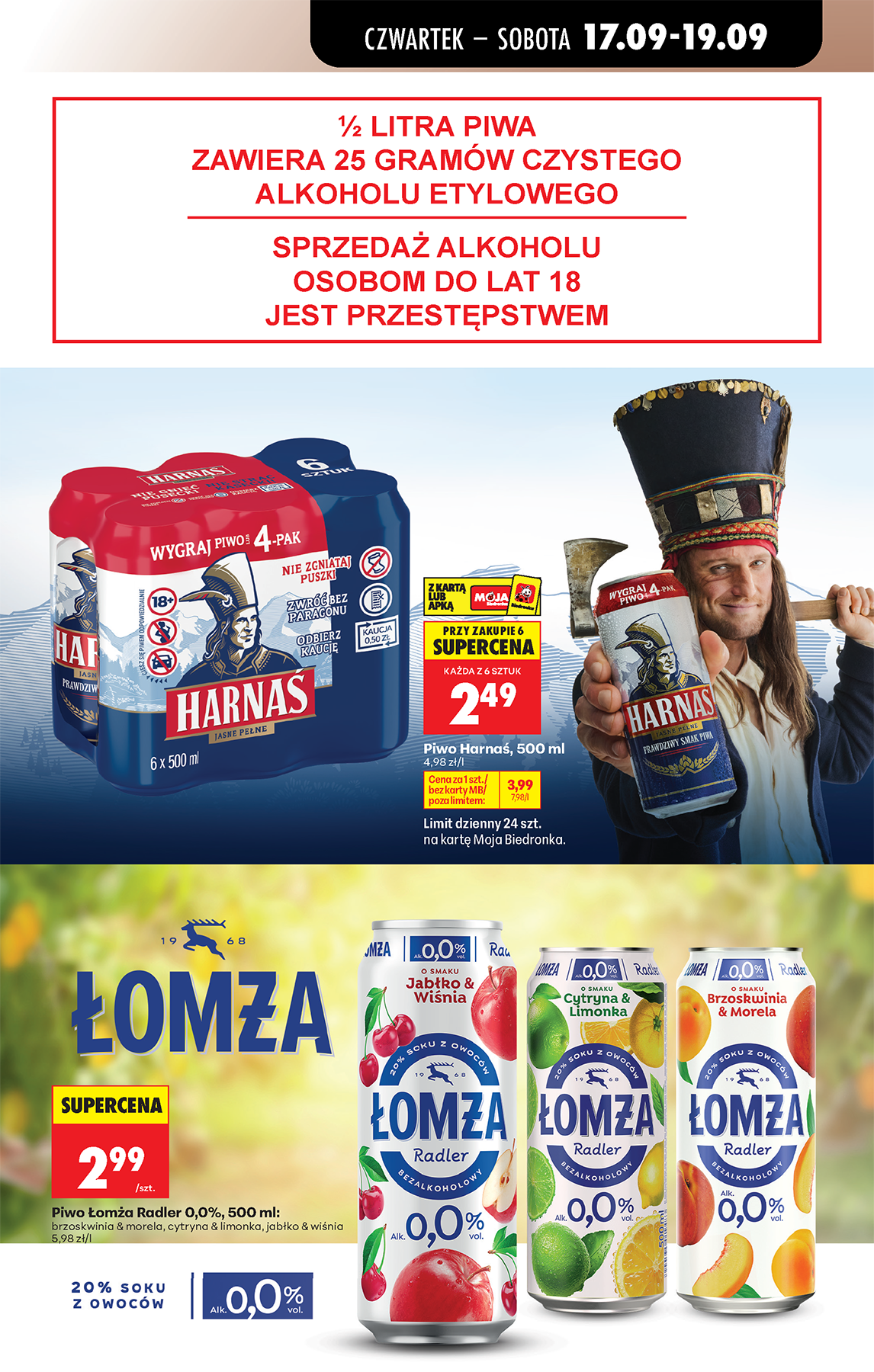 biedronka - Aktuální Biedronka - Od czwartku do soboty leták platný od čtvrtka 17.09.2026 do soboty 19.09.2026 - page: 69