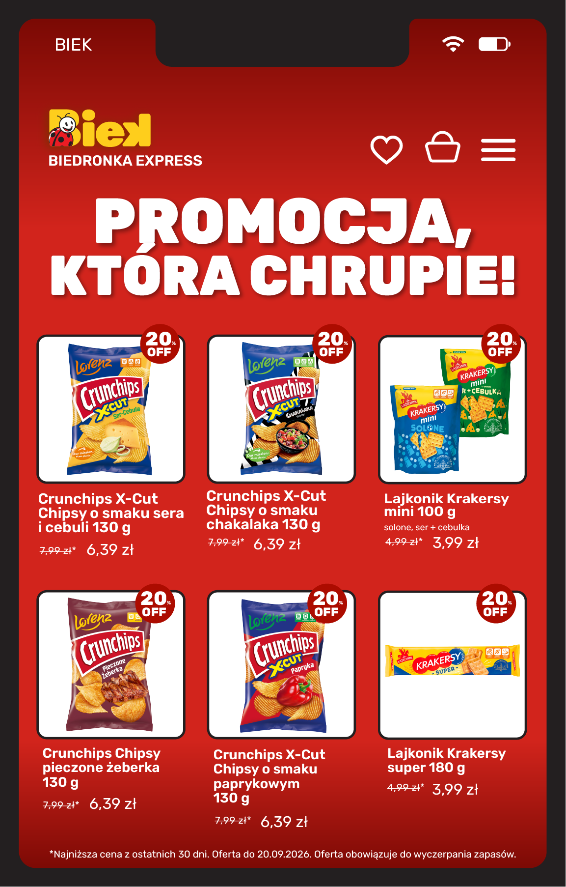 biedronka - Aktuální Biedronka - Biek leták platný od pátku 18.09.2026 do neděle 20.09.2026 - page: 14