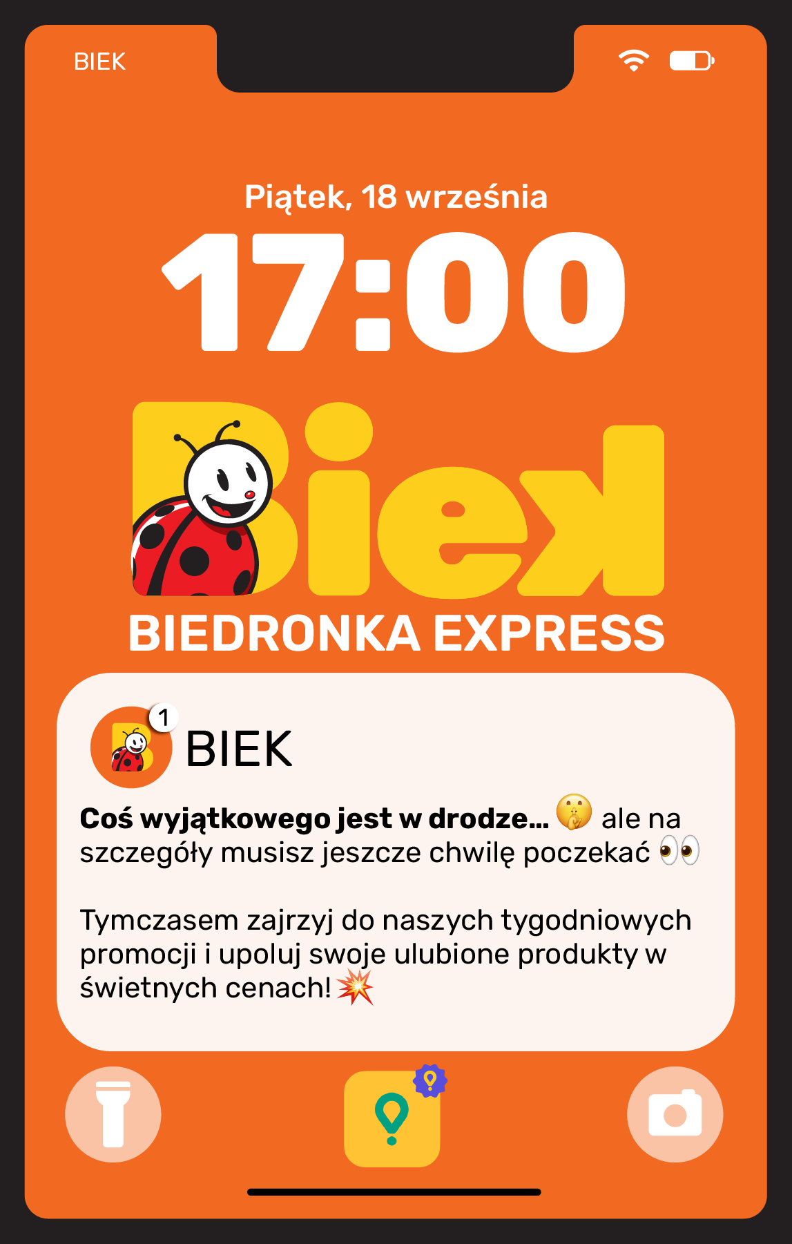 biedronka - Aktuální Biedronka - Biek leták platný od pátku 18.09.2026 do neděle 20.09.2026