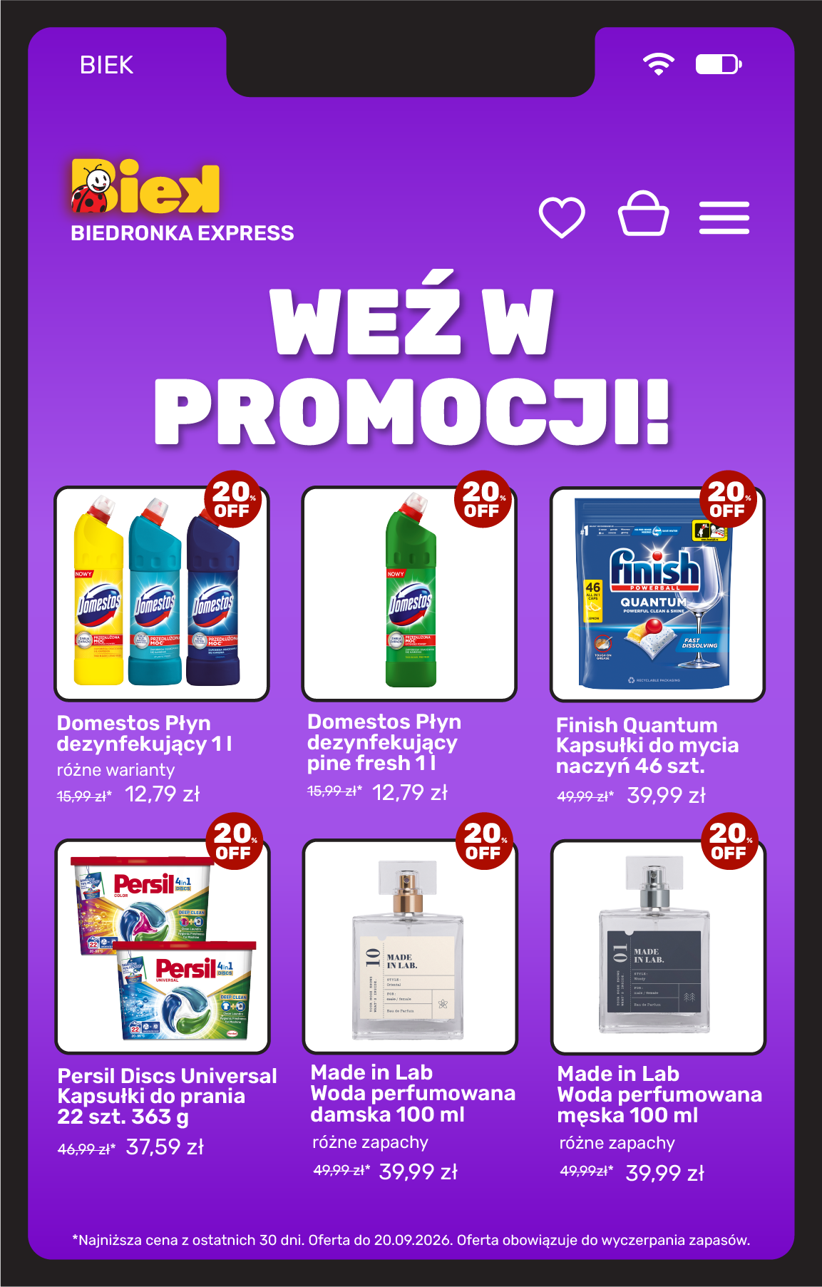 biedronka - Aktuální Biedronka - Biek leták platný od pátku 18.09.2026 do neděle 20.09.2026 - page: 8