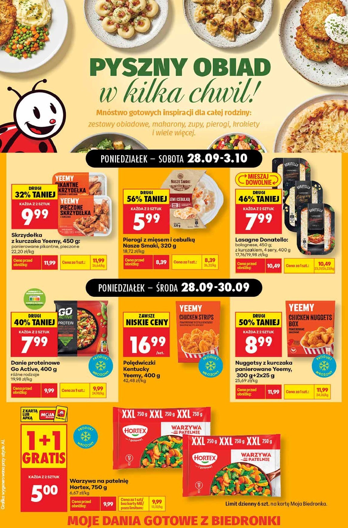 biedronka - Aktuální Biedronka - Pyszne dania leták platný od pondělí 28.09.2026 do soboty 03.10.2026 - page: 4