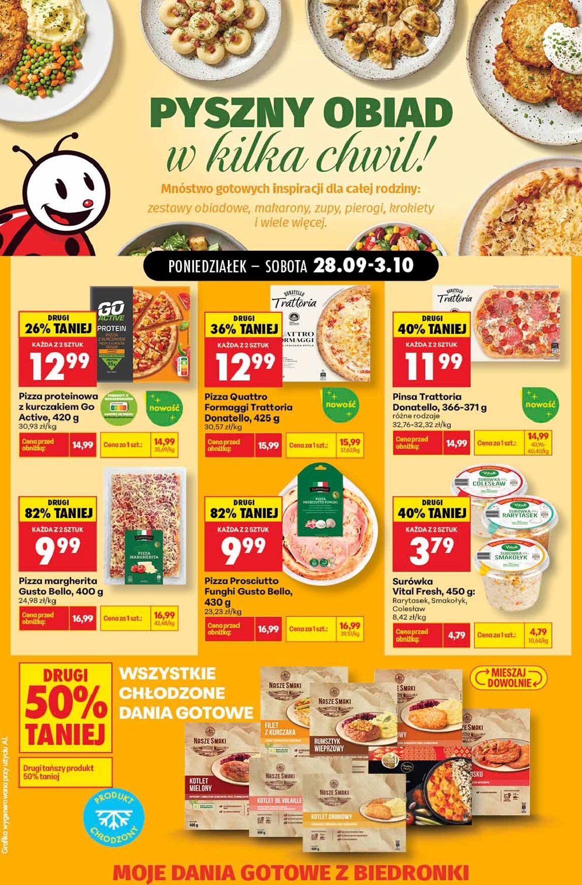 biedronka - Aktuální Biedronka - Pyszne dania leták platný od pondělí 28.09.2026 do soboty 03.10.2026 - page: 3