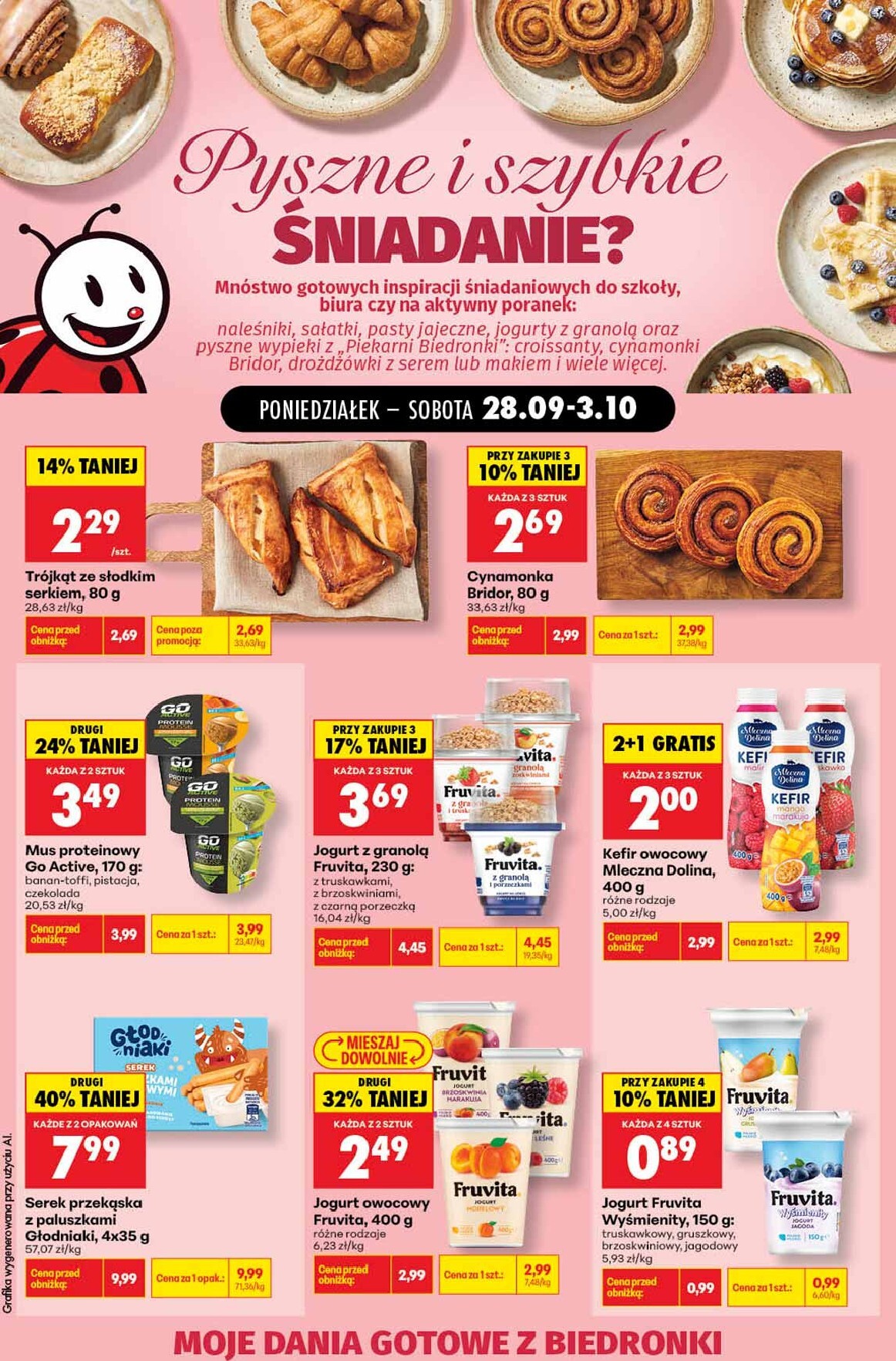 biedronka - Aktuální Biedronka - Pyszne dania leták platný od pondělí 28.09.2026 do soboty 03.10.2026 - page: 5