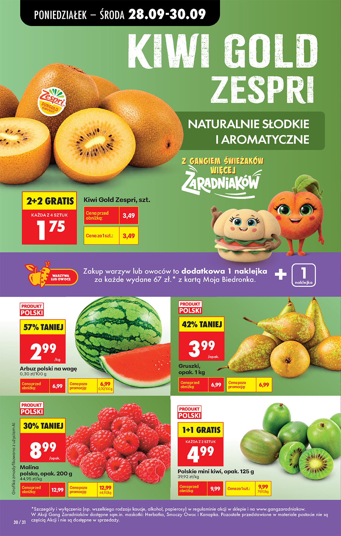 biedronka - Aktuální Biedronka leták platný od pondělí 28.09.2026 do soboty 03.10.2026 - page: 36