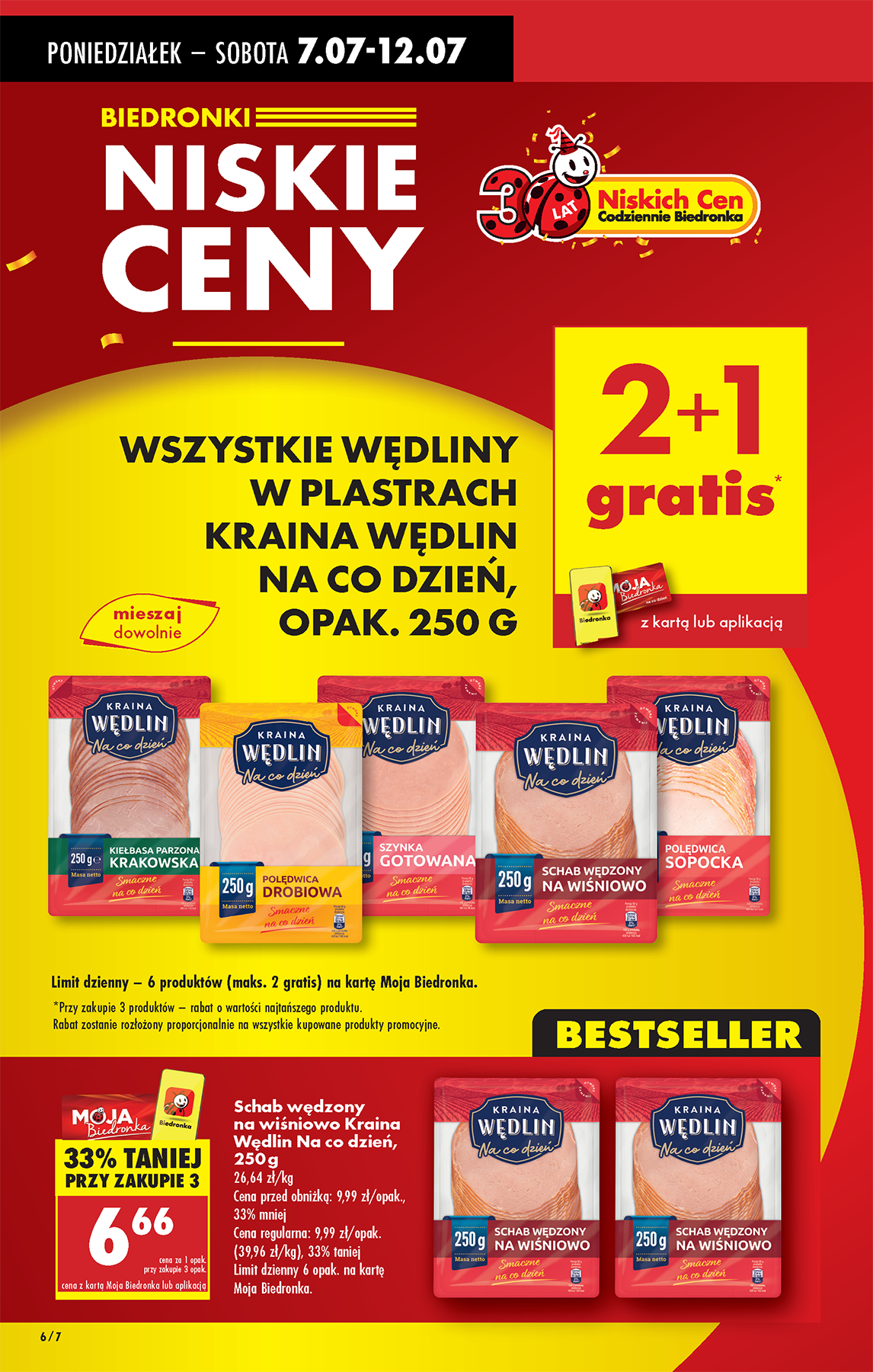 biedronka - Leták Biedronka od 07.07. do 12.07. - page: 6 biedronka - Leták Biedronka od 07.07. do 12.07. - page: 6