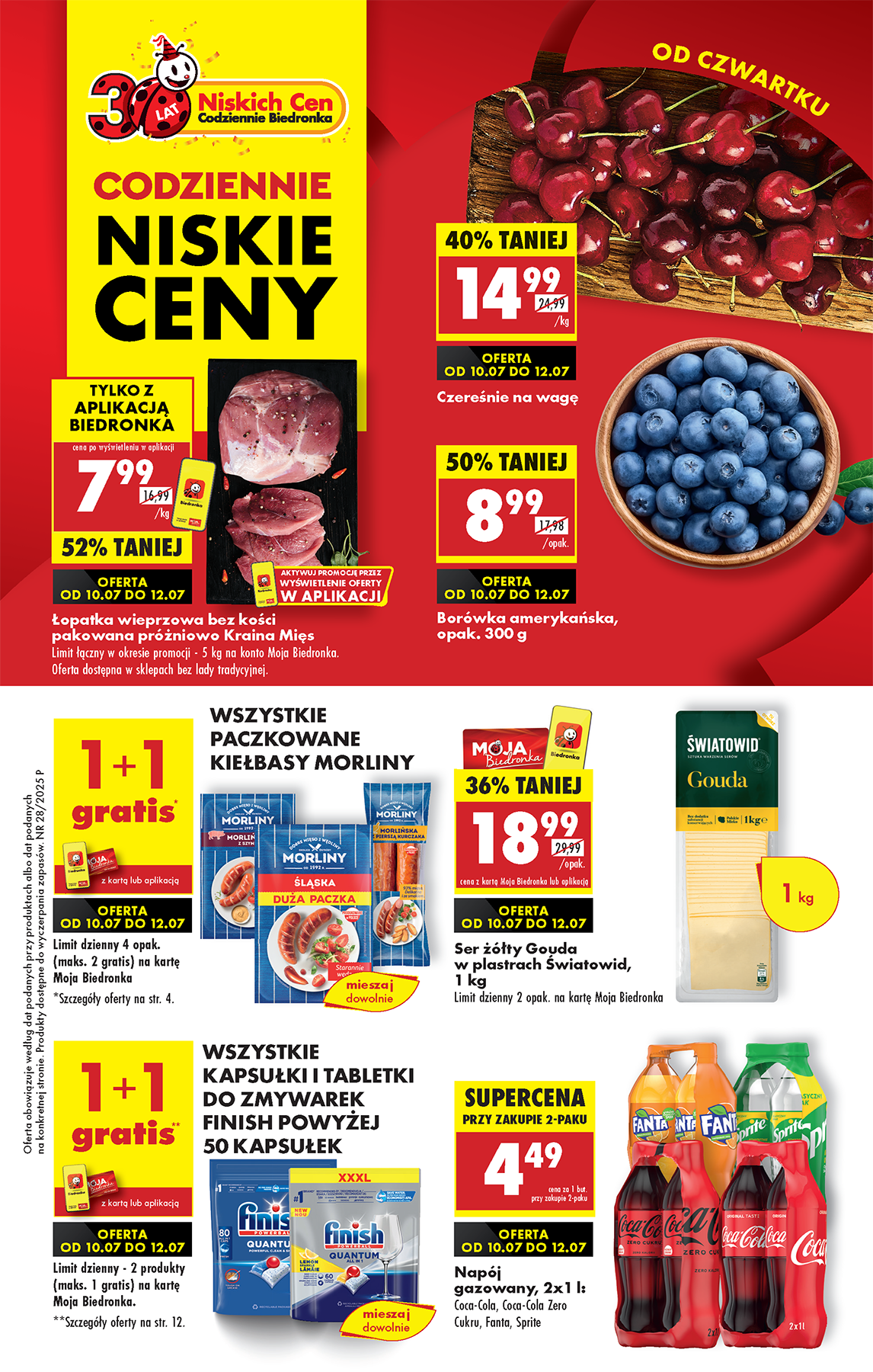 biedronka - Leták Biedronka od 10.07. do 16.07.