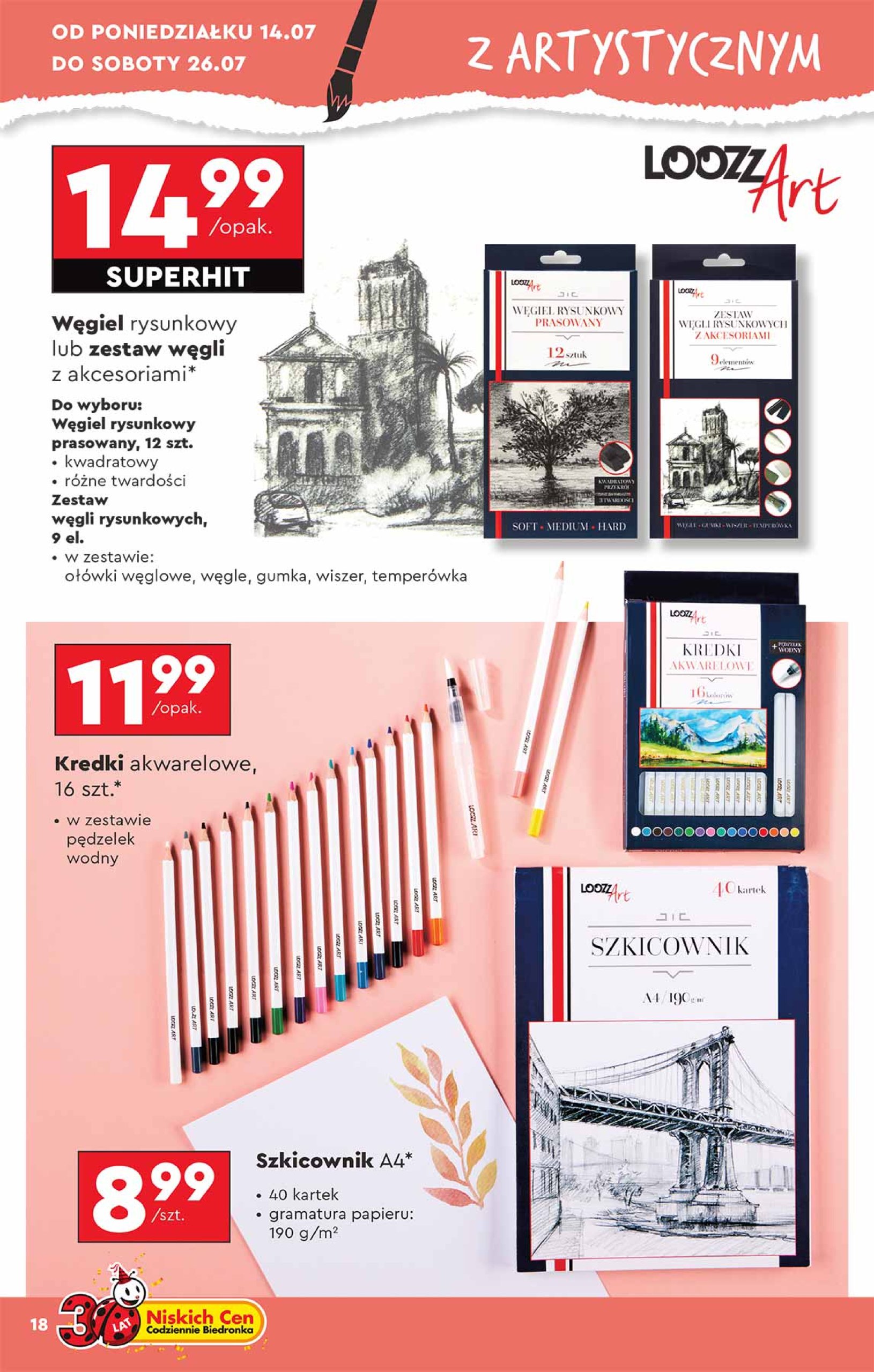biedronka - Leták Biedronka - Okazje tygodnia od 14.07. do 26.07. - page: 18 biedronka - Leták Biedronka - Okazje tygodnia od 14.07. do 26.07. - page: 18